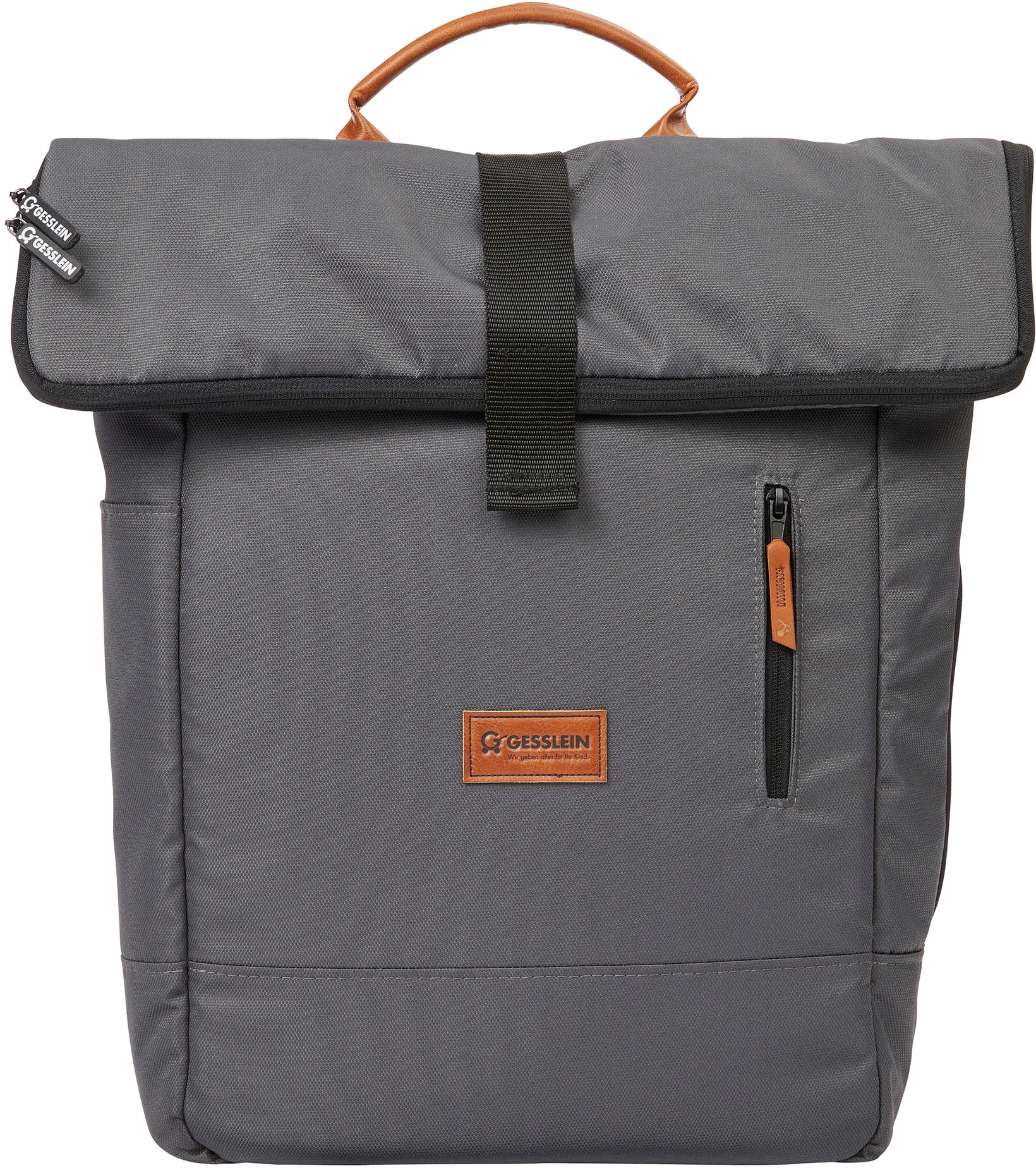 Wickelrucksack »N°6, schiefergrau«, Made in Germany