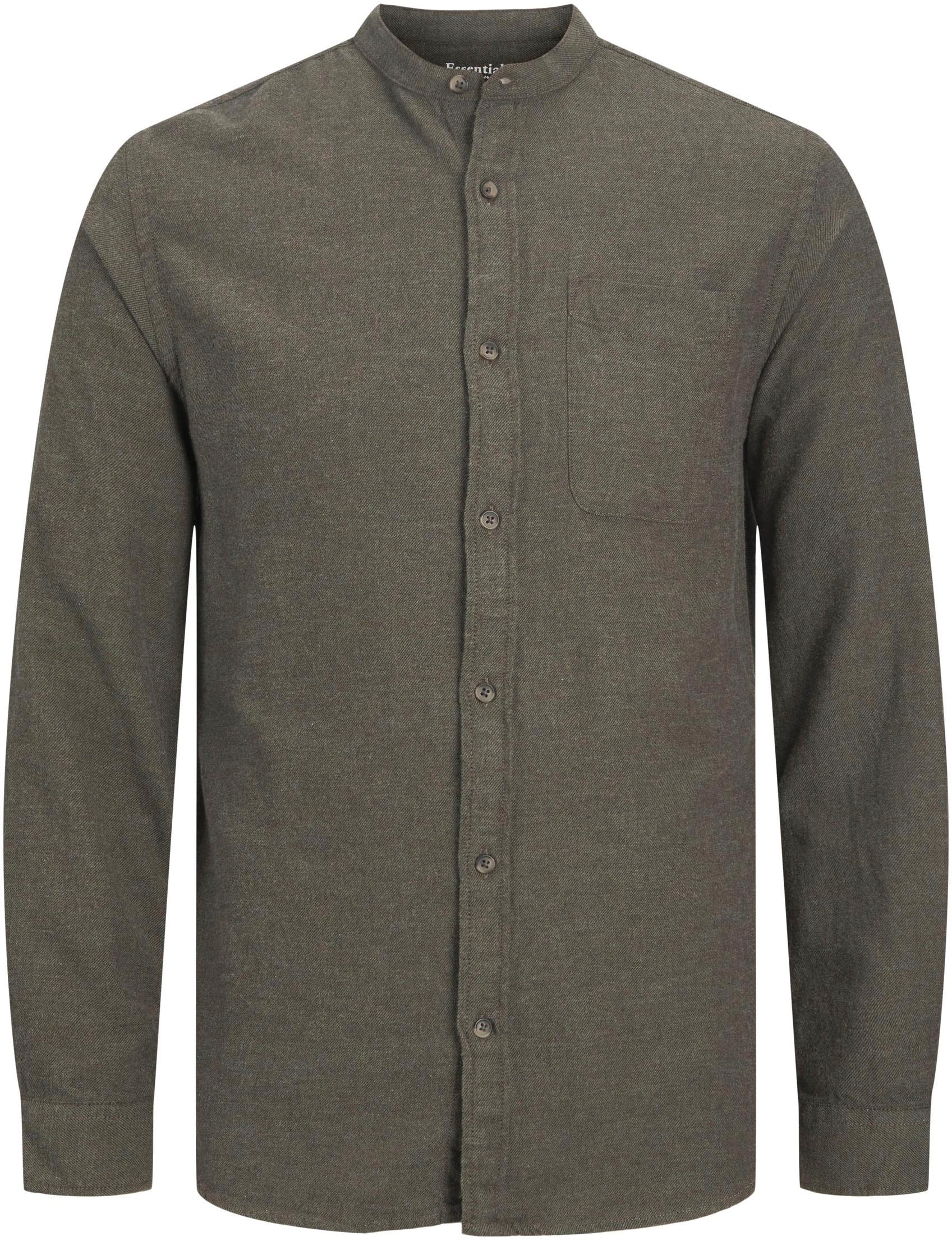 Jack & Jones Langarmhemd »JJEBAND MELANGE SHIRT LS SN«