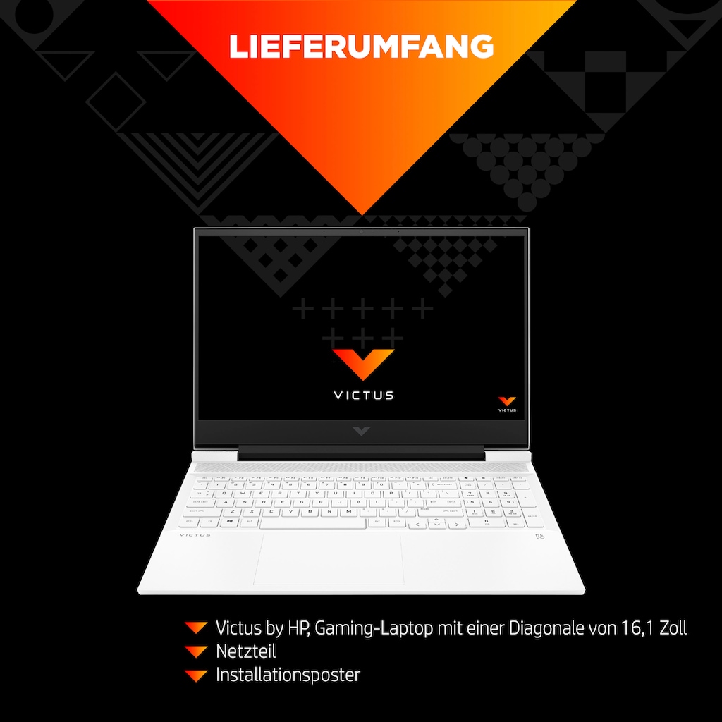 HP Gaming-Notebook »Victus 16-d0254ng«, 40,9 cm, / 16,1 Zoll, Intel, Core i5, GeForce RTX 3050 Ti, 512 GB SSD