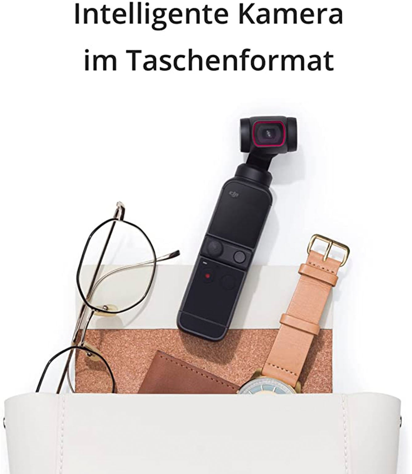 DJI Gimbal »Pocket 2«, (1 St.), 64 MP hochauflösendes Foto, 1/1.7” CMOS, Slow Motion, Livestreaming