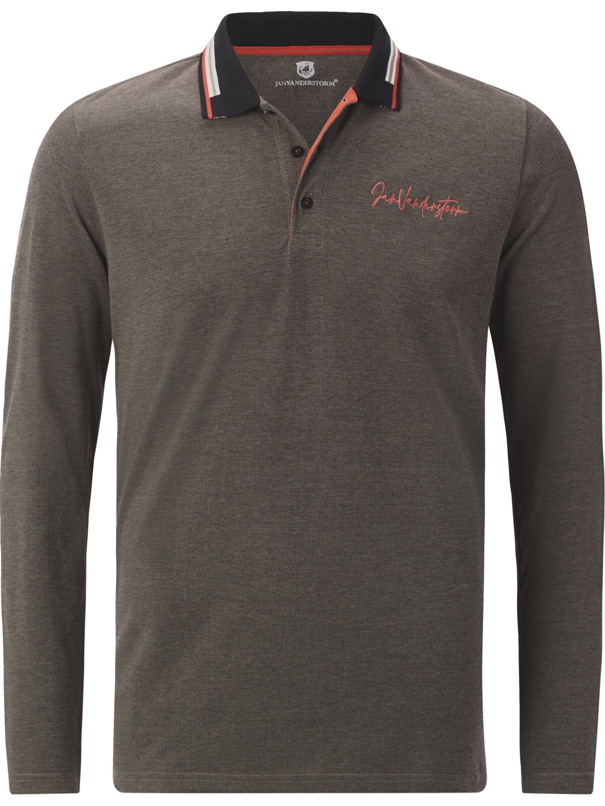 Jan Vanderstorm Langarm-Poloshirt »Langarm-Poloshirt KNUTSEN«