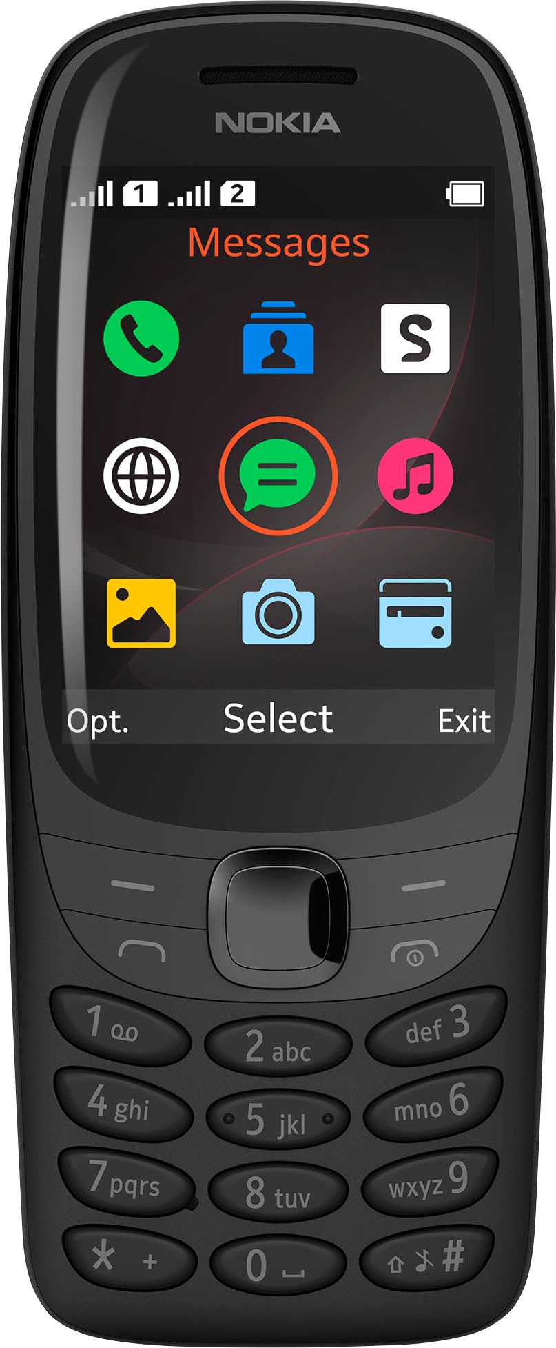 Nokia Smartphone »6310«, UNIVERSAL 0,016 grün, Jahre XXL Speicherplatz 3 GB 7,11 ➥ | cm/2,8 Garantie Zoll