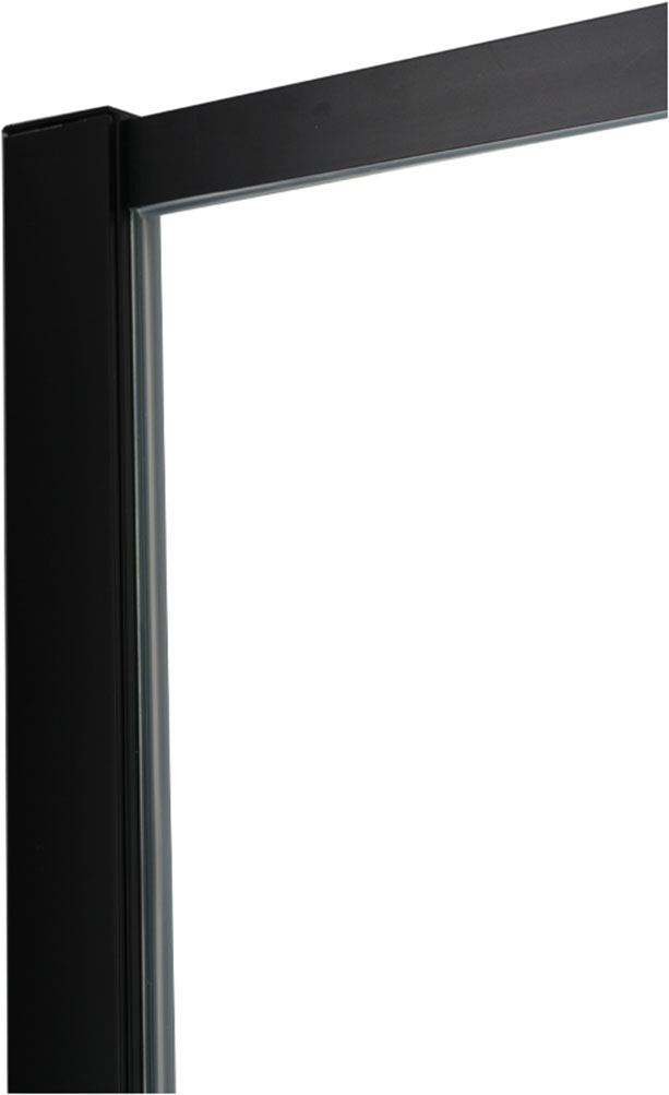 welltime Walk-in-Dusche »Black Blocks Clear«