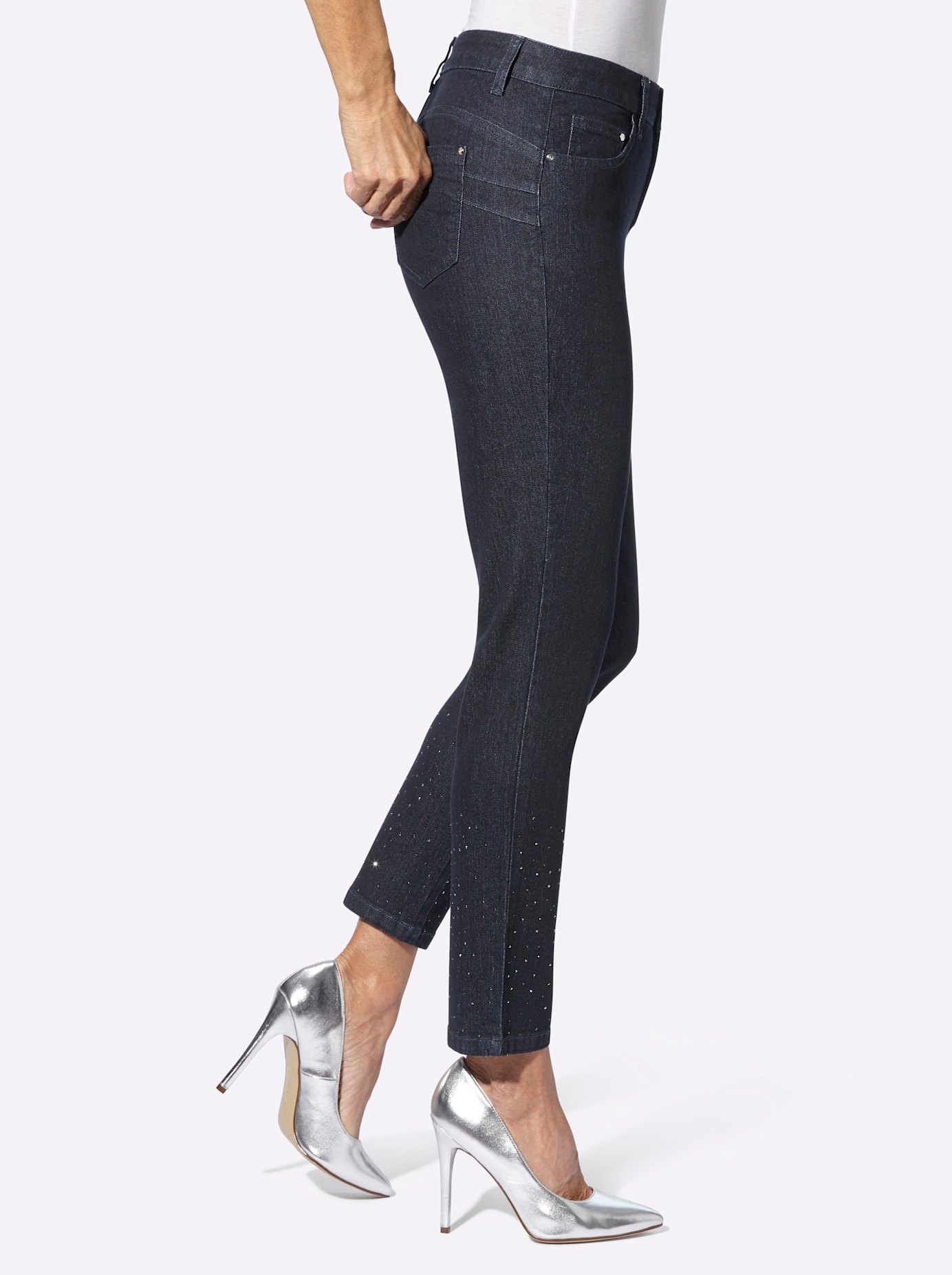 Lady 5-Pocket-Jeans, (1 tlg.)