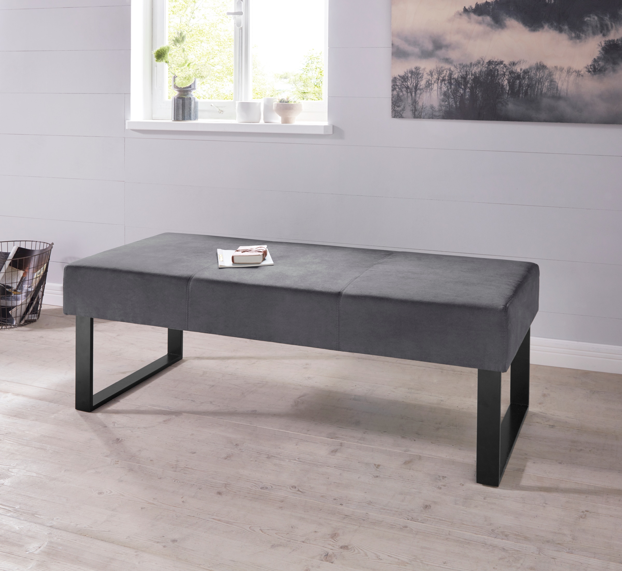Home affaire Sitzbank »Oliver« Breite 140cm, mit Metallgestell