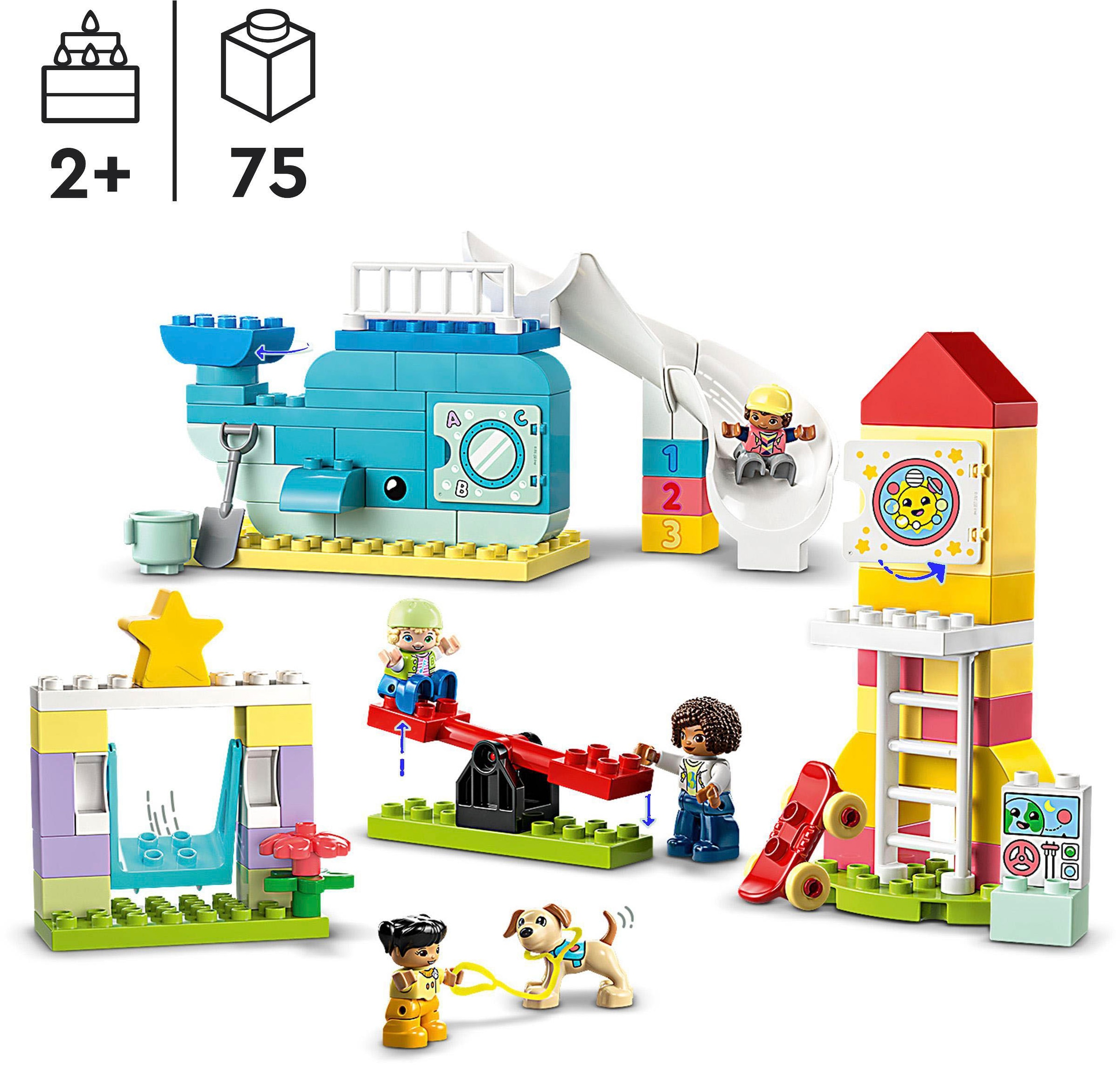 LEGO® Konstruktionsspielsteine »Traumspielplatz (10991), LEGO® DUPLO«, (75 St.), Made in Europe