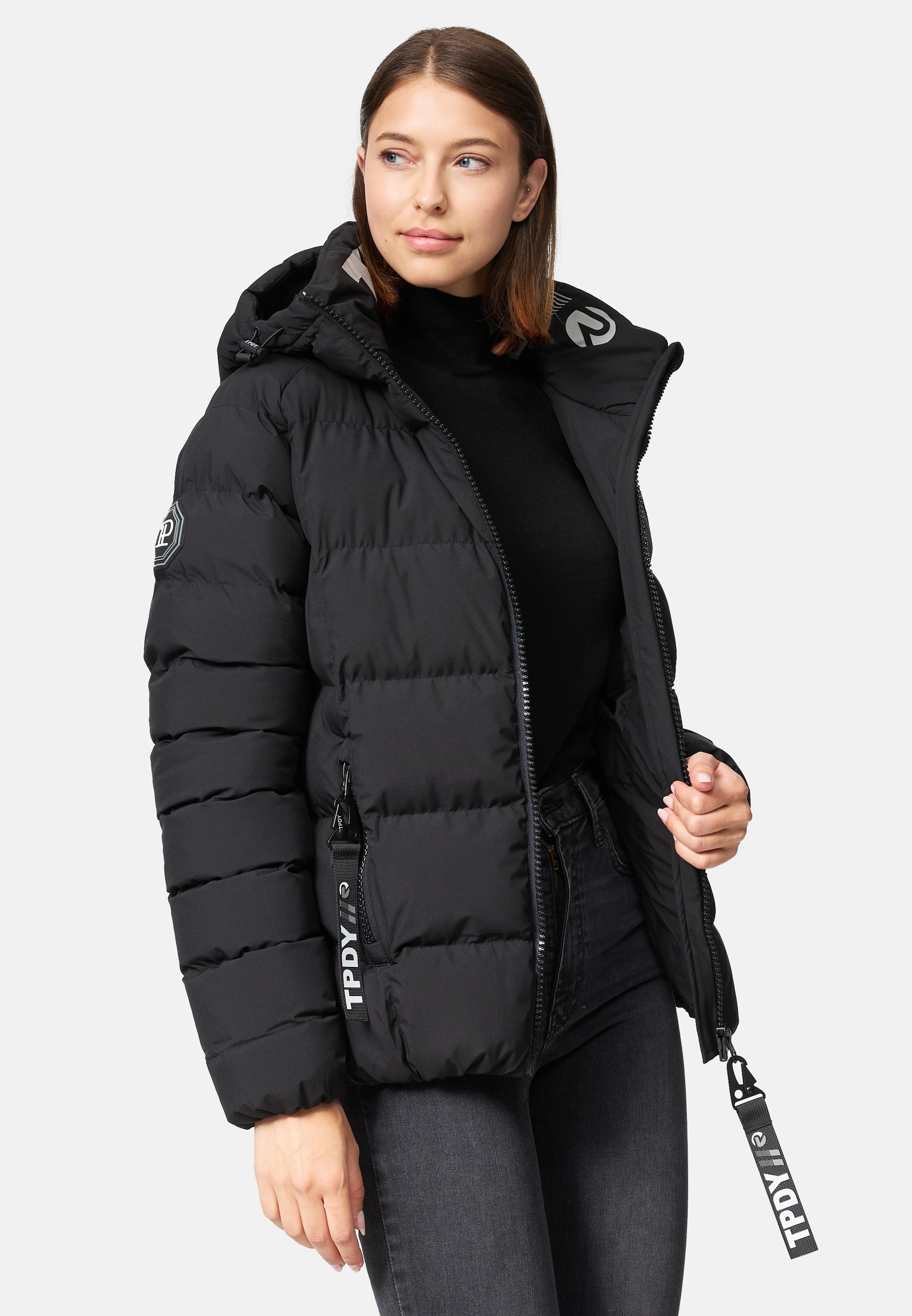 trueprodigy Winterjacke »Murphy F Reflektierender Innenkragen« mit Kapuze