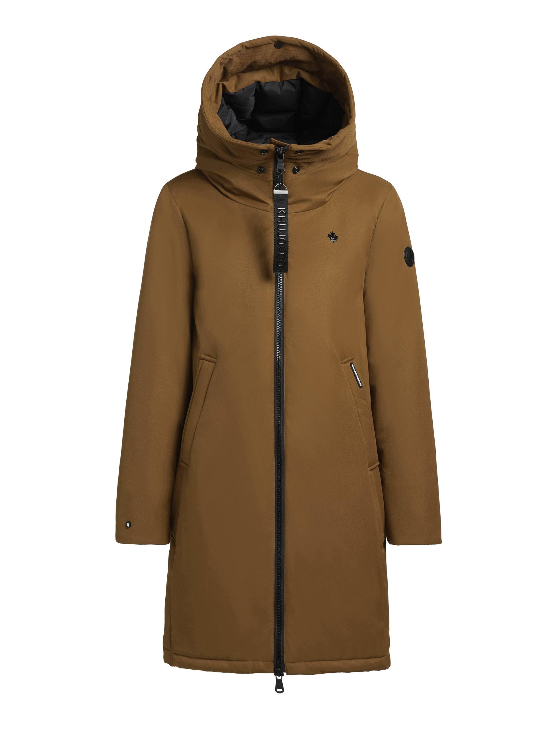 Kurzmantel »Kurzmantel Yaak3-YM«, urbaner Damen Parka mit gestepptem Innenfutter