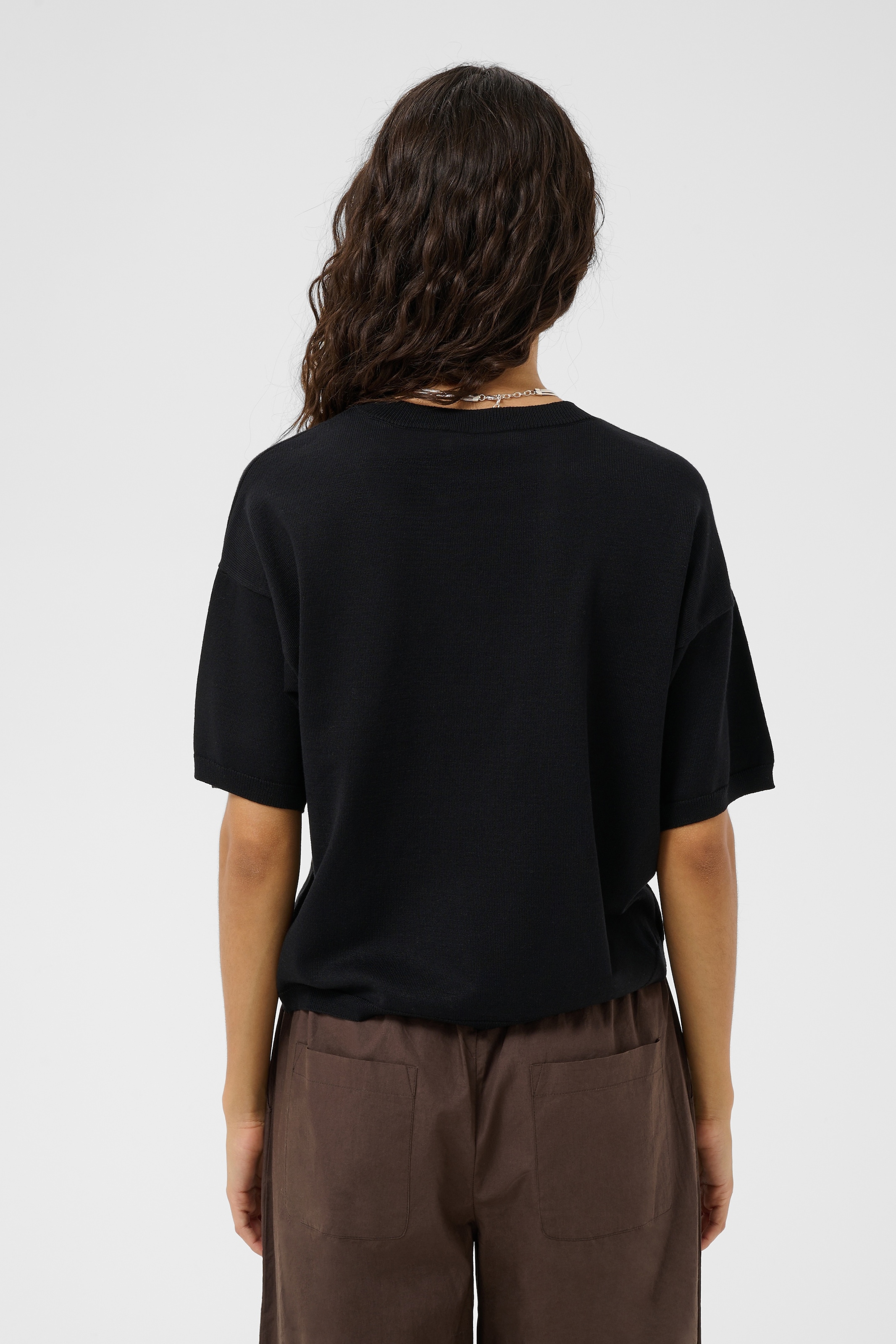 Saint Tropez Strickpullover »MilaSZ Boxy SS Pullover« Viskosemischung, Oversize fit