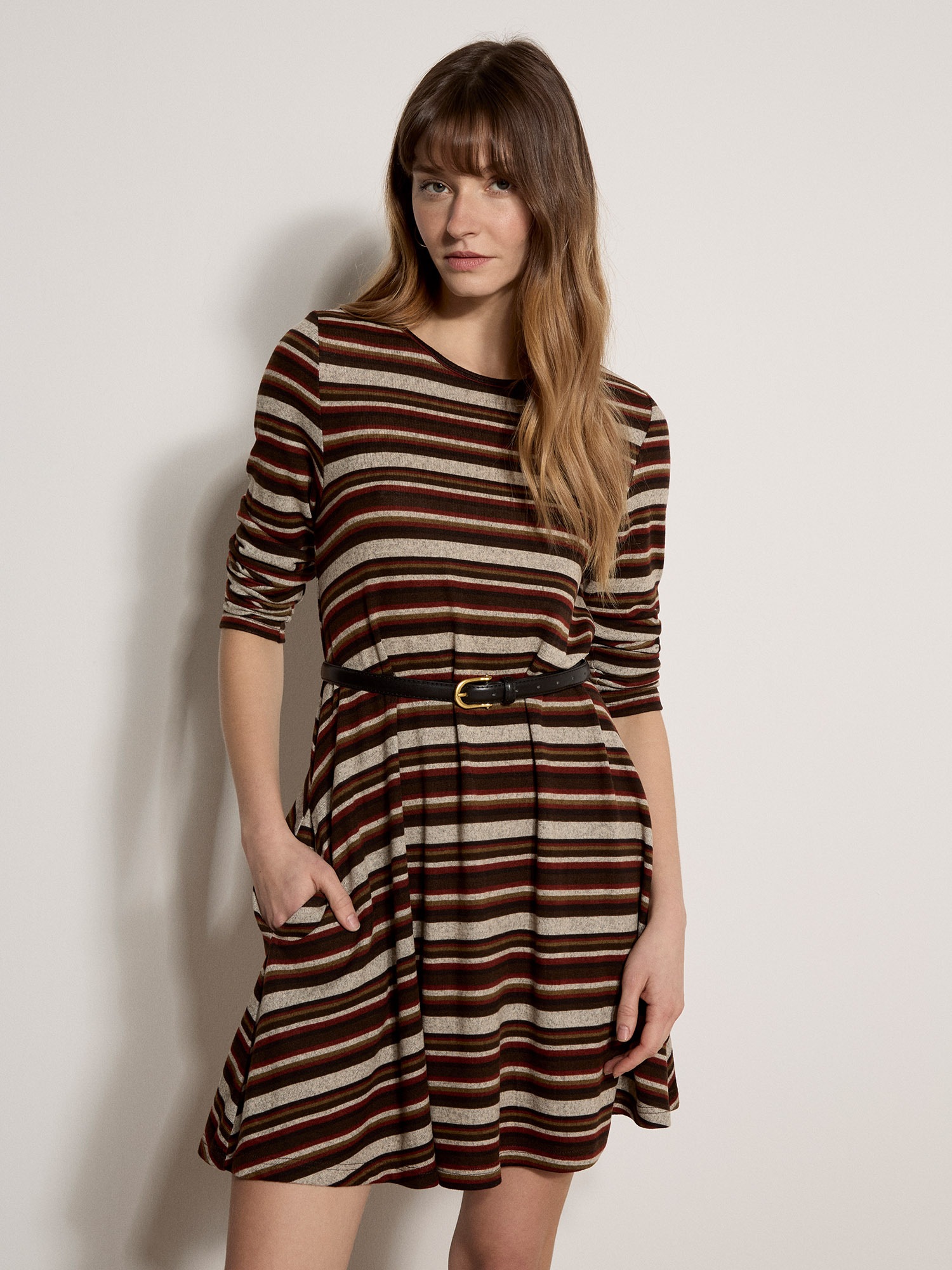 Apricot Minikleid »Minikleid« Einfarbig