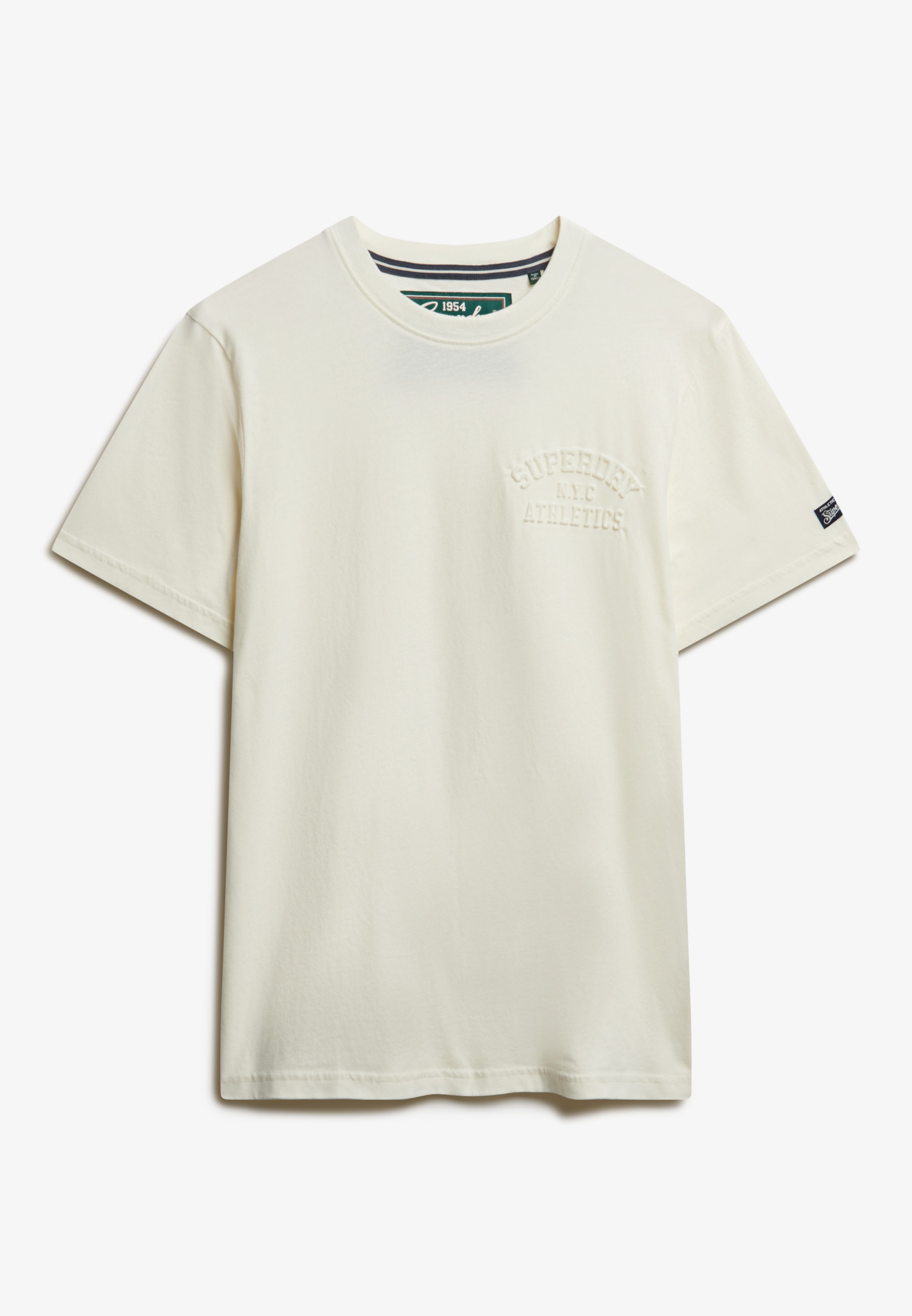 Superdry Rundhalsshirt »ATHLETIC EMBOSS RELAXED TEE«