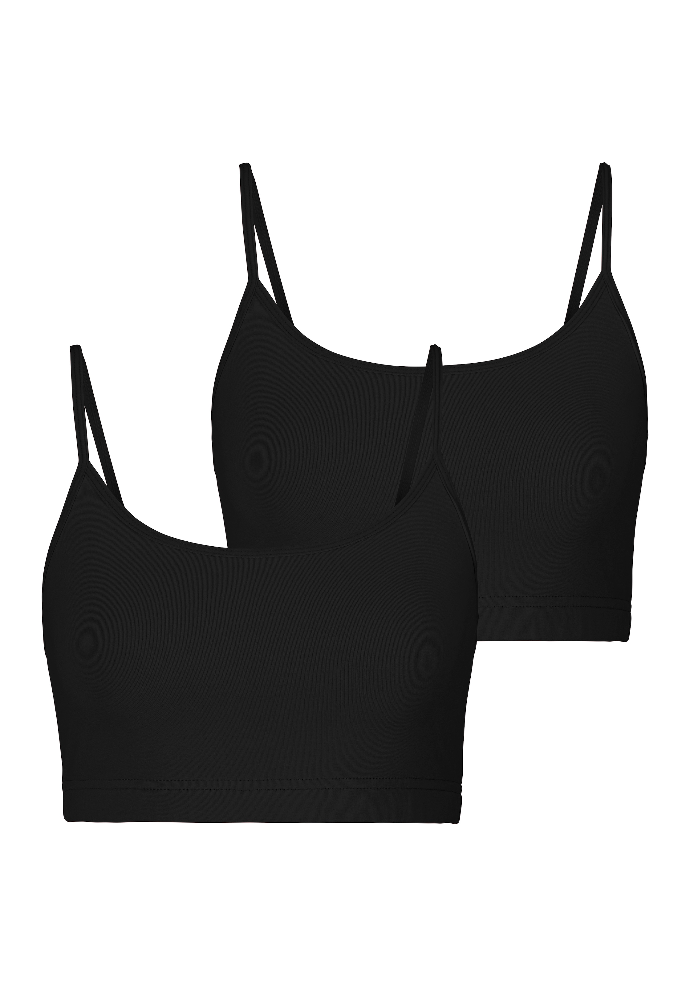 LASCANA Bustier, aus elastischer Baumwolle