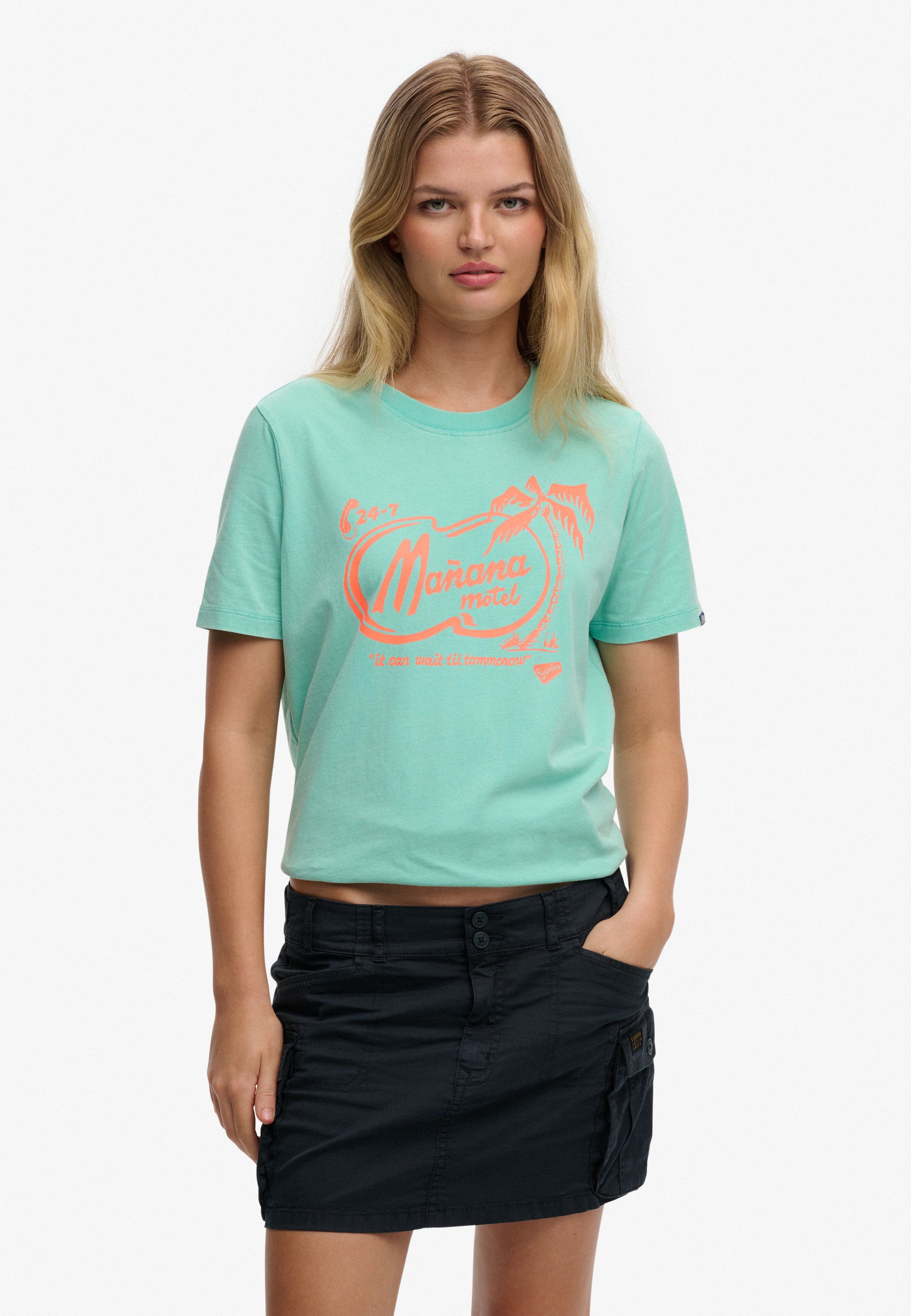 Superdry Print-Shirt »ROADSIDE TRADE RELAXED TEE«