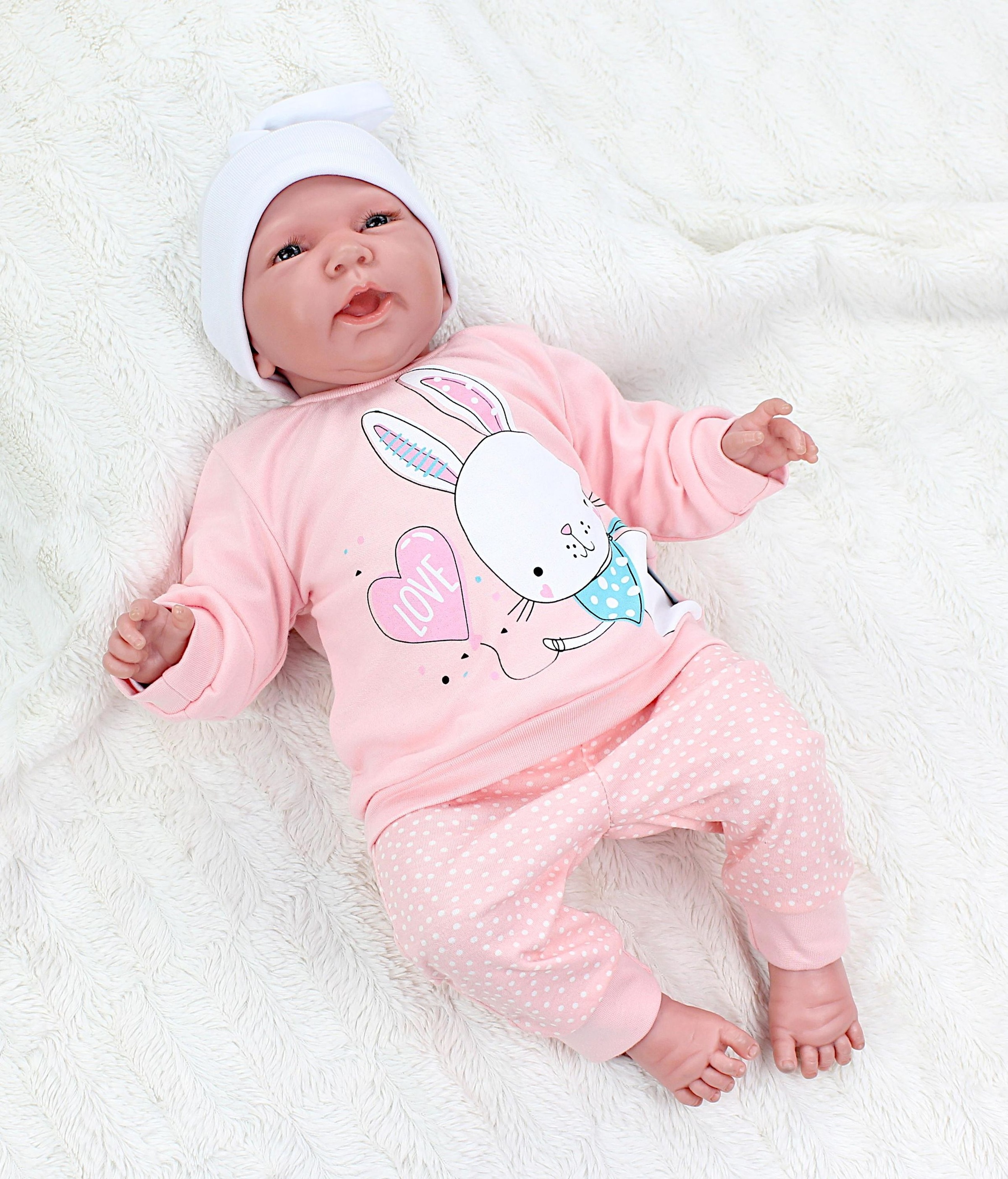 TupTam Langarmshirt »Set Baby Mädchen Langarmshirt Babyhose Outfit 2teilig«