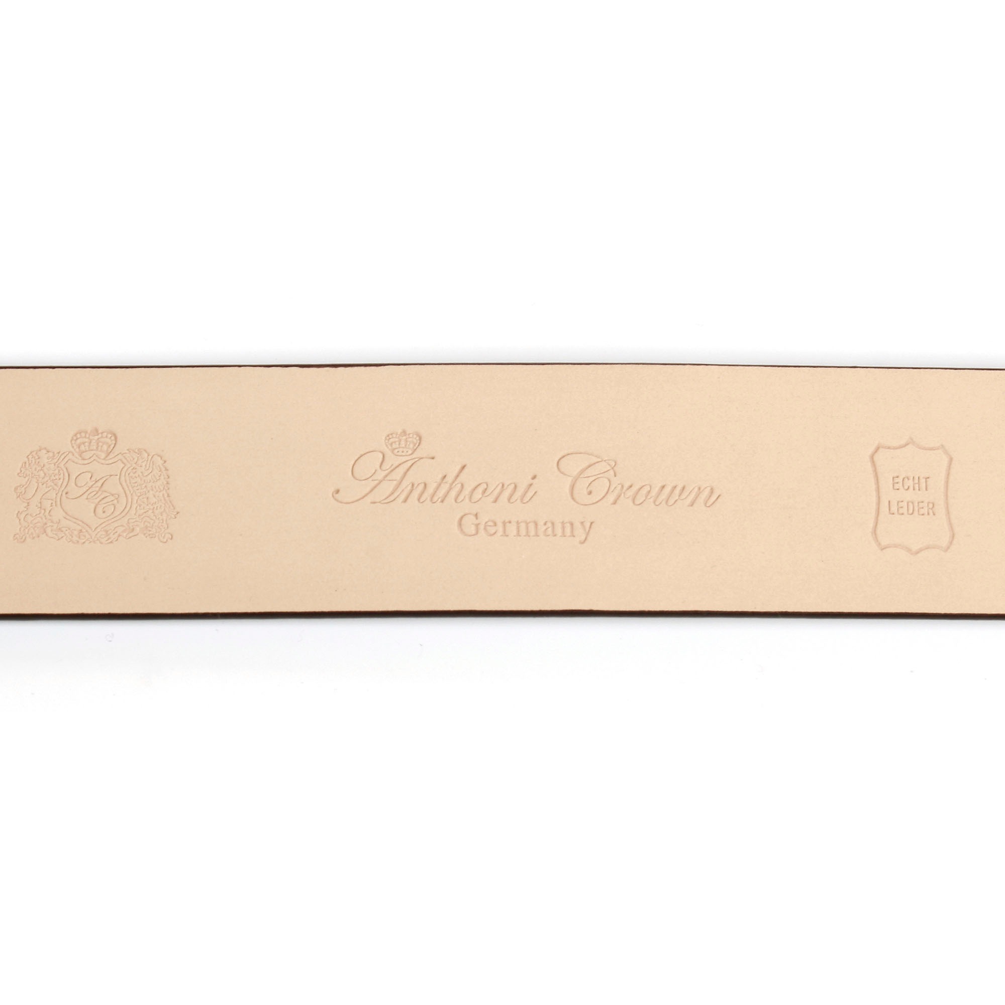 | stilisierter kaufen Ledergürtel, Crown UNIVERSAL Anthoni mit Lilien-Schnalle silberfarbener online