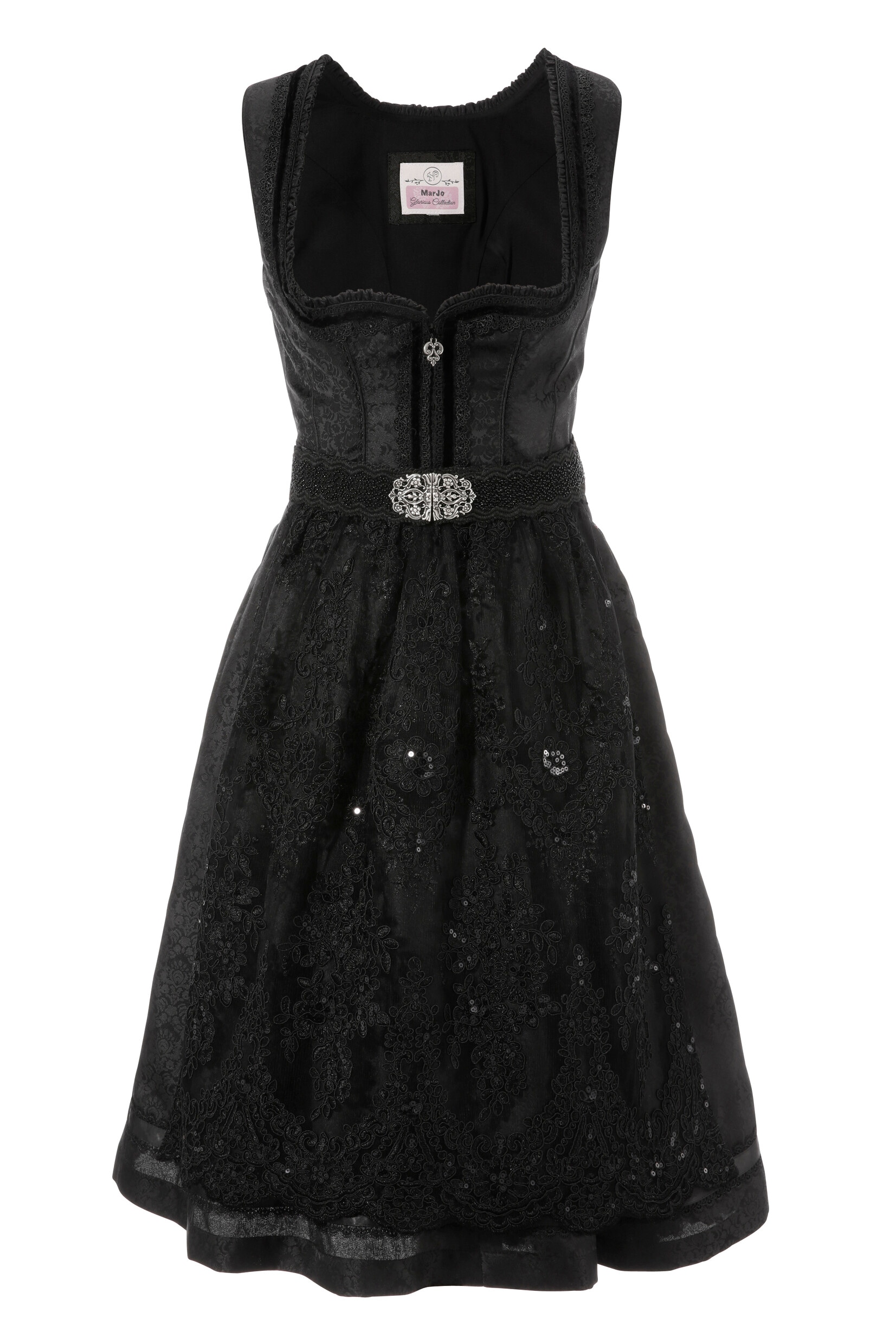 MarJo Dirndl (2 tlg.) Damen mit dekorativer Schnalle bei Schürze