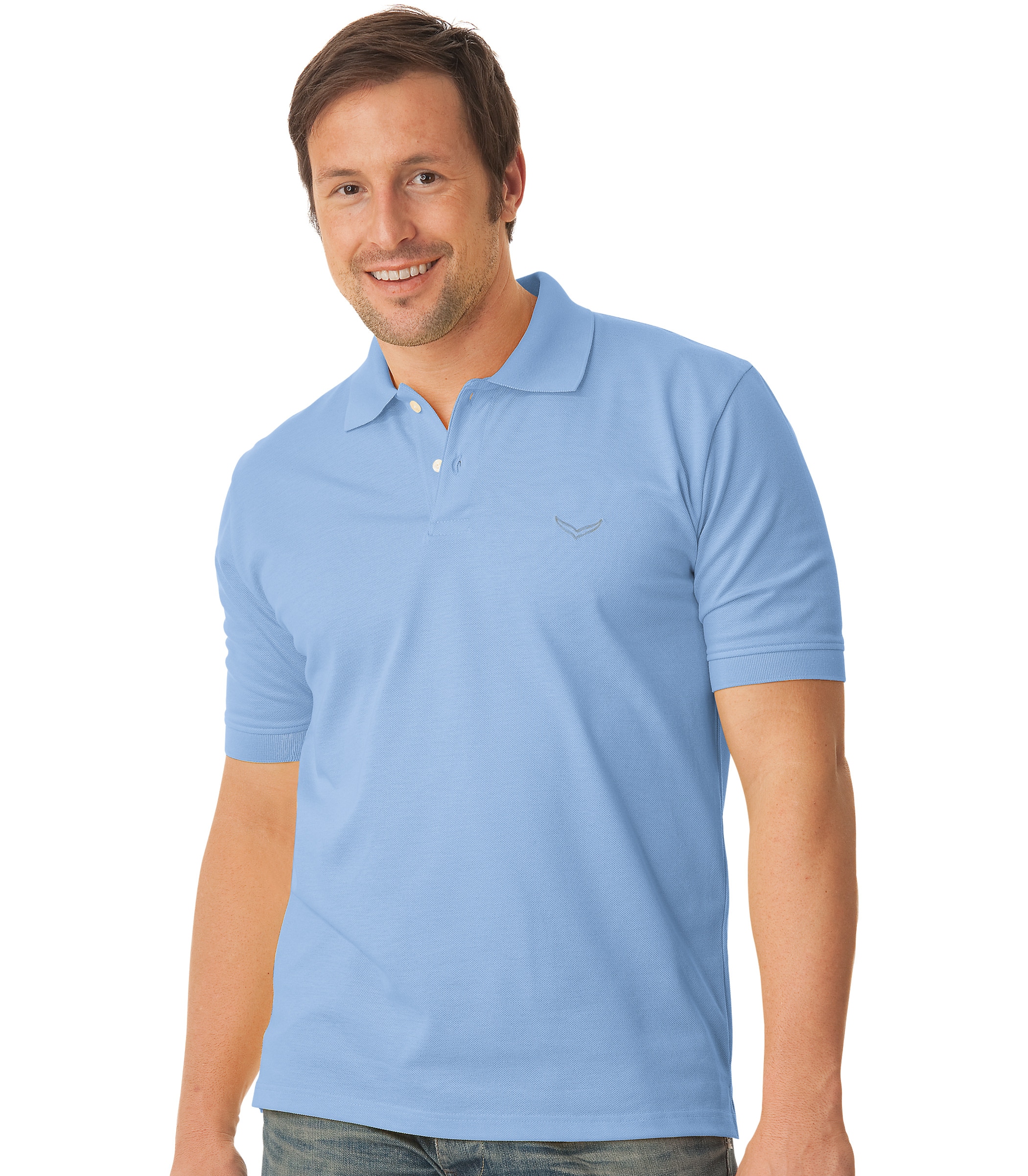 Trigema Poloshirt »TRIGEMA Poloshirt DELUXE Piqué«, (1 tlg.)