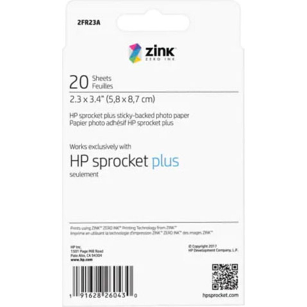 HP Fotopapier »HPIZL2X320«, 5,84 x 8,6