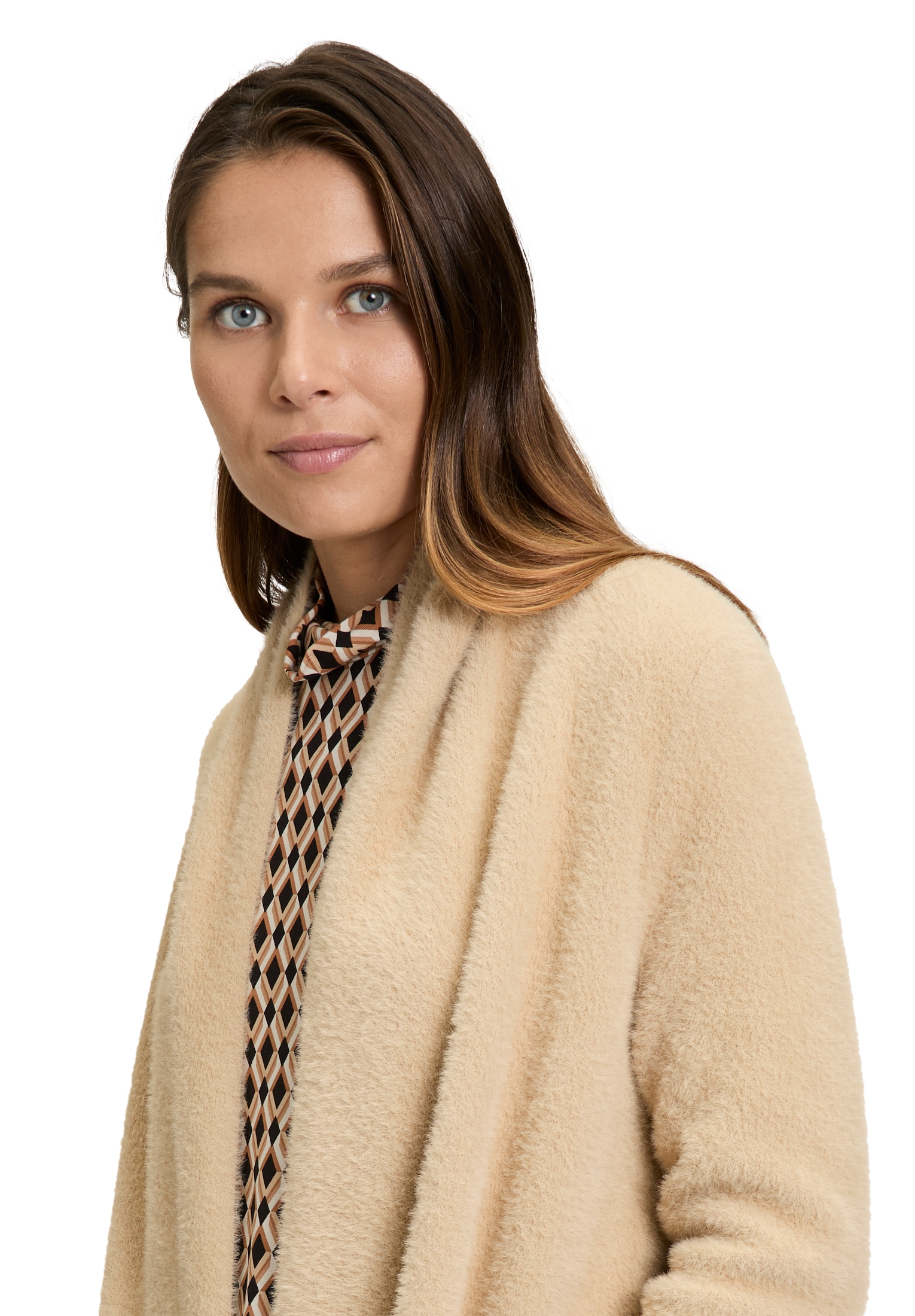 Betty Barclay Cardigan »Strickmantel mit Kragen«
