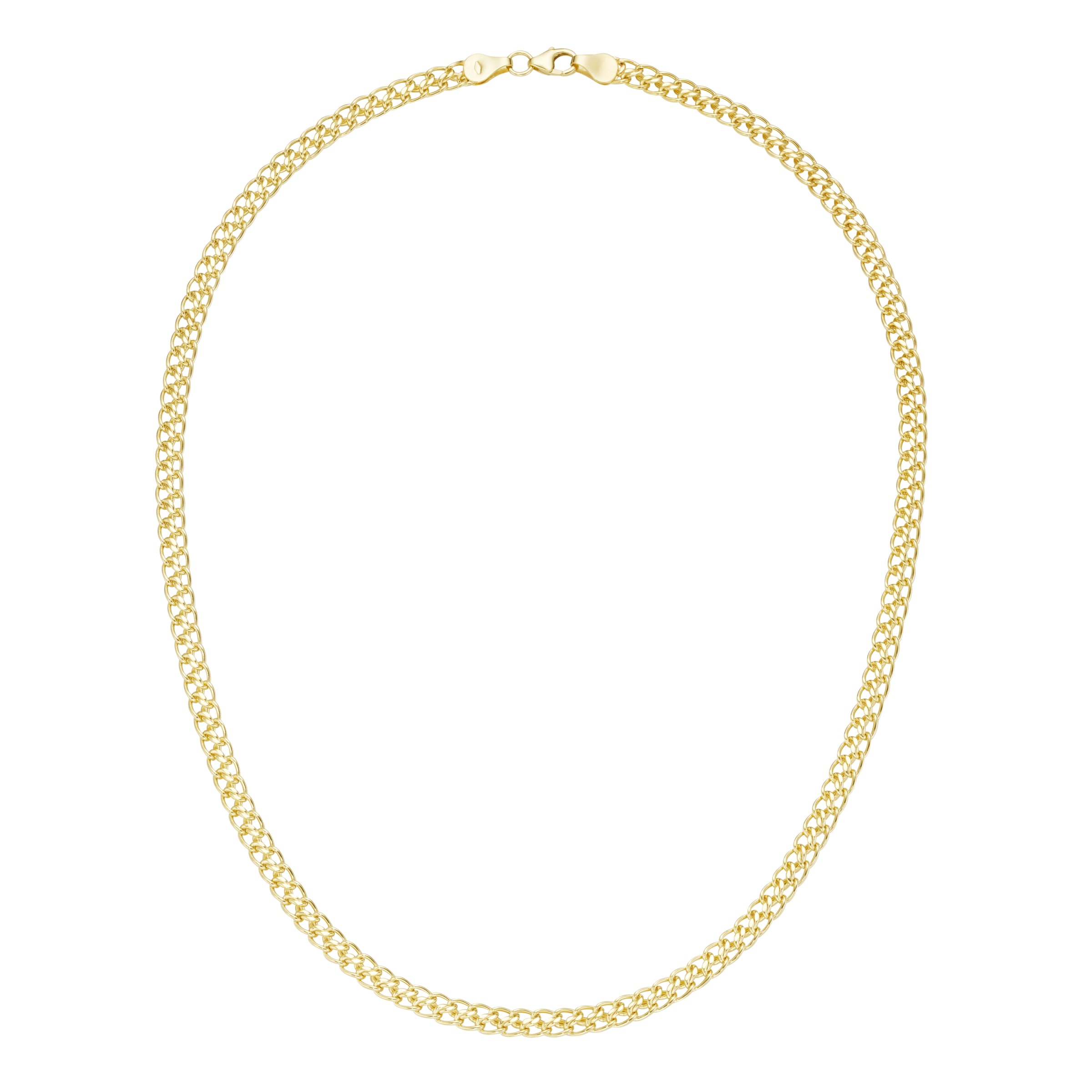 Luigi Merano Goldkette »Kette Panzerkette Doppelgliederung, Gold 375«