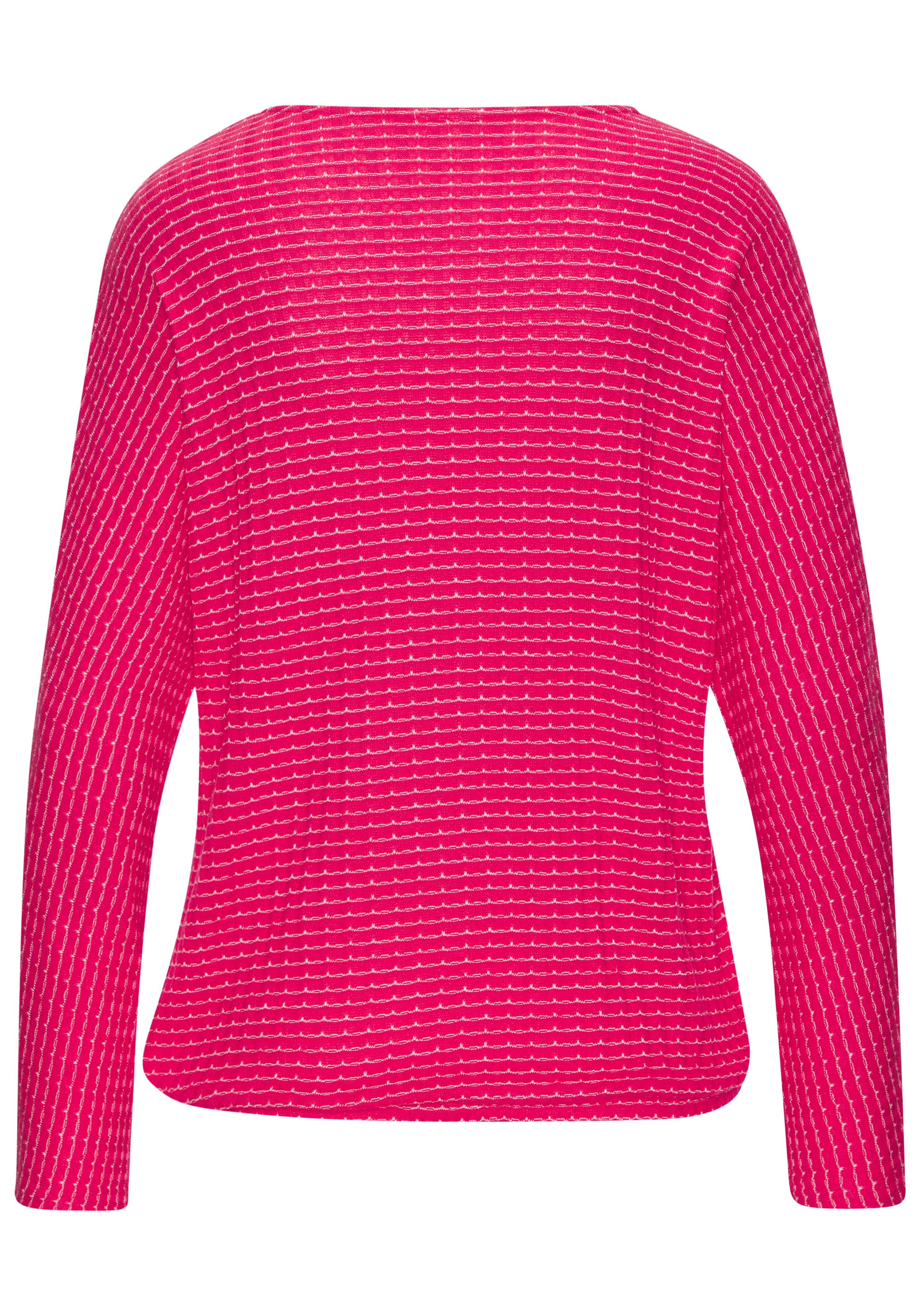 Vivance Langarmshirt »aus strukturierter Strickqualität«, aus strukturierter Strickqualität