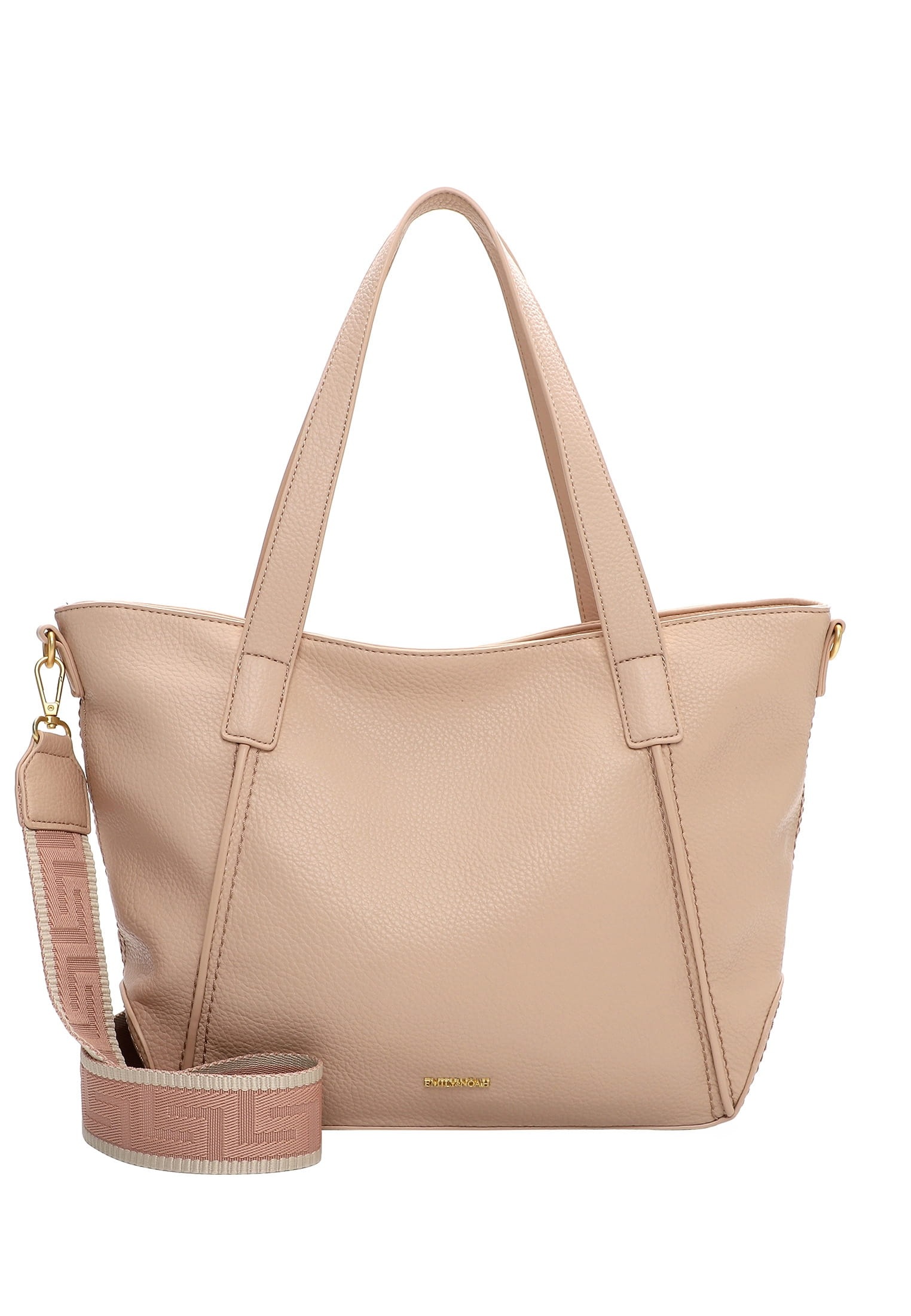 EMILY & NOAH, Damen, Shopper »Shopper E&N Julie«, lightrose 646, lightrose 646, Wunderschönes Material aus Feinsynthetik