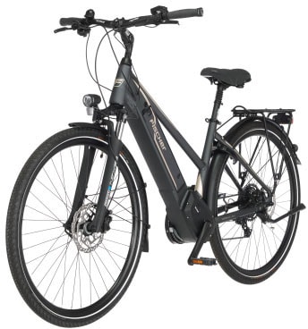FISCHER Fahrrad E-Bike »VIATOR 5.0i Damen 504«, 10 Gang, Pedelec, Elektrofahrrad für Damen, Trekkingrad
