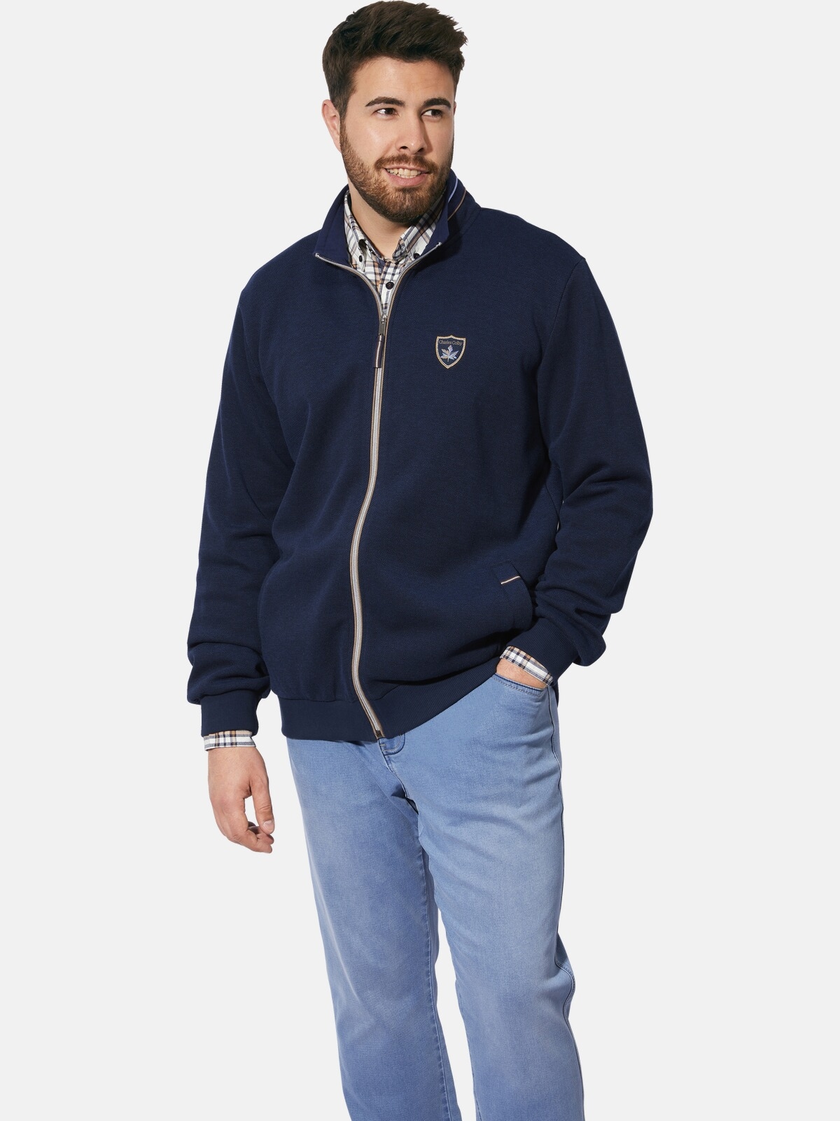 Charles Colby Sweatjacke »Sweatjacke DUKE FITZWILLOW«