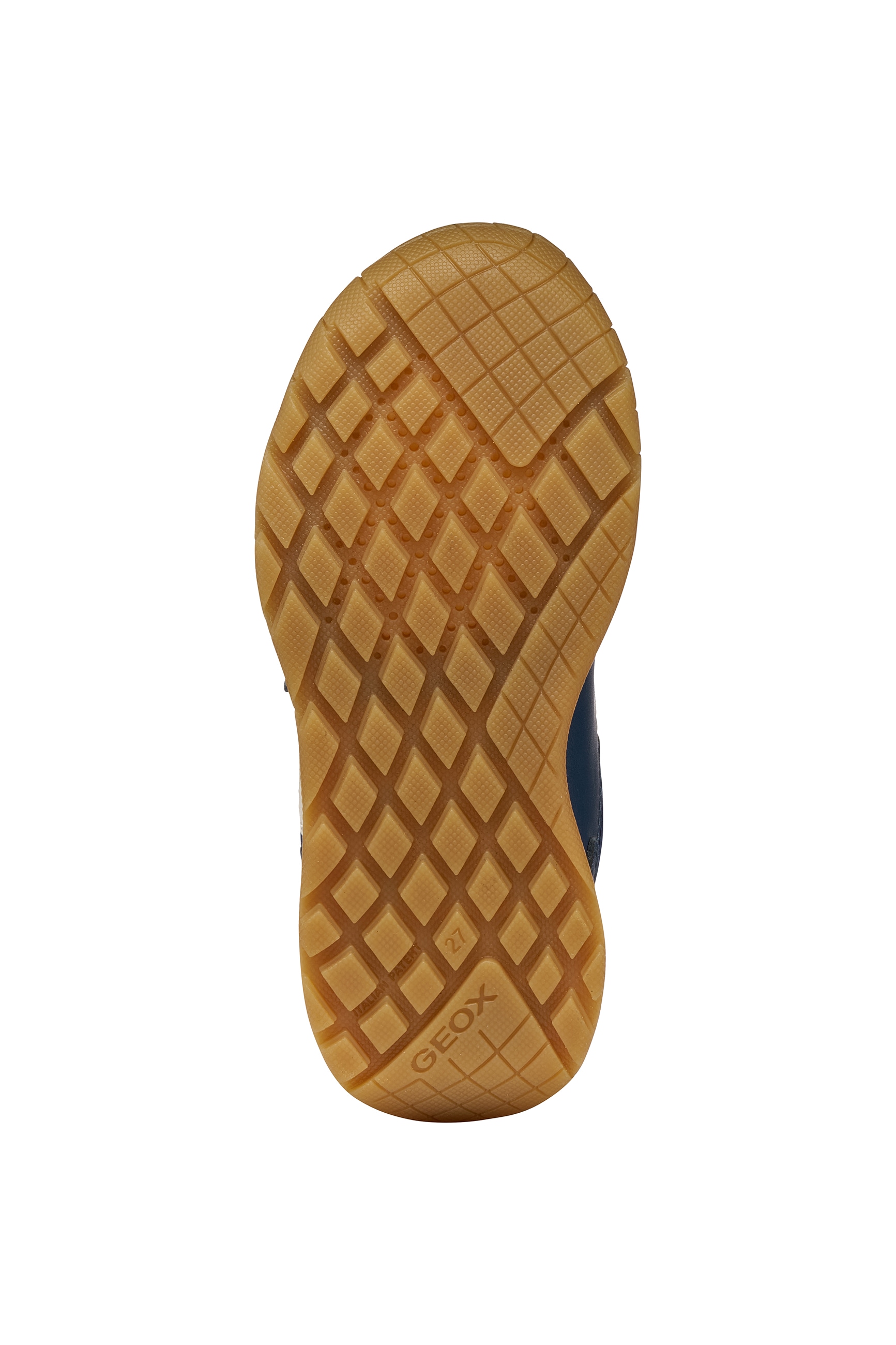 Geox Klettschuh »J RANN-E BOY«  Halbschuh mit Kontrastbesatz, Größenschablone zum Download