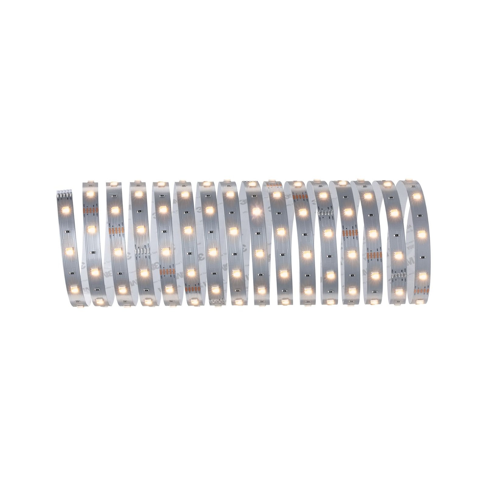 Paulmann LED-Streifen »MaxLED 250 Stripe 5m IP20 2700-6500K 17,5W 24V Silber«, 1 St.-flammig, TunableWhite