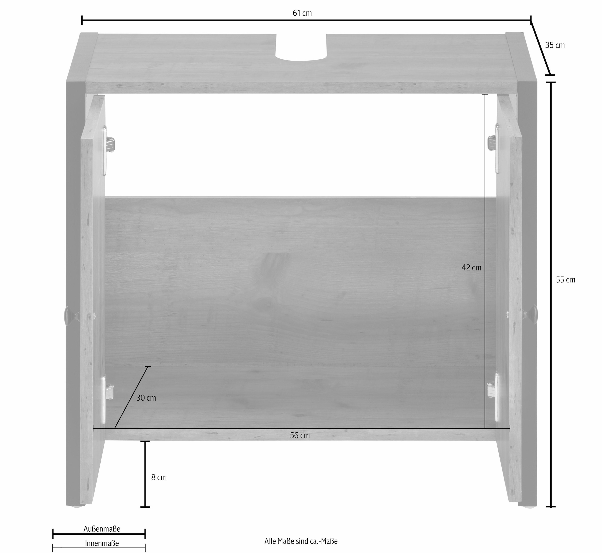 Jahren Home online affaire »Chris« kaufen 3 | Garantie XXL Waschbeckenunterschrank mit