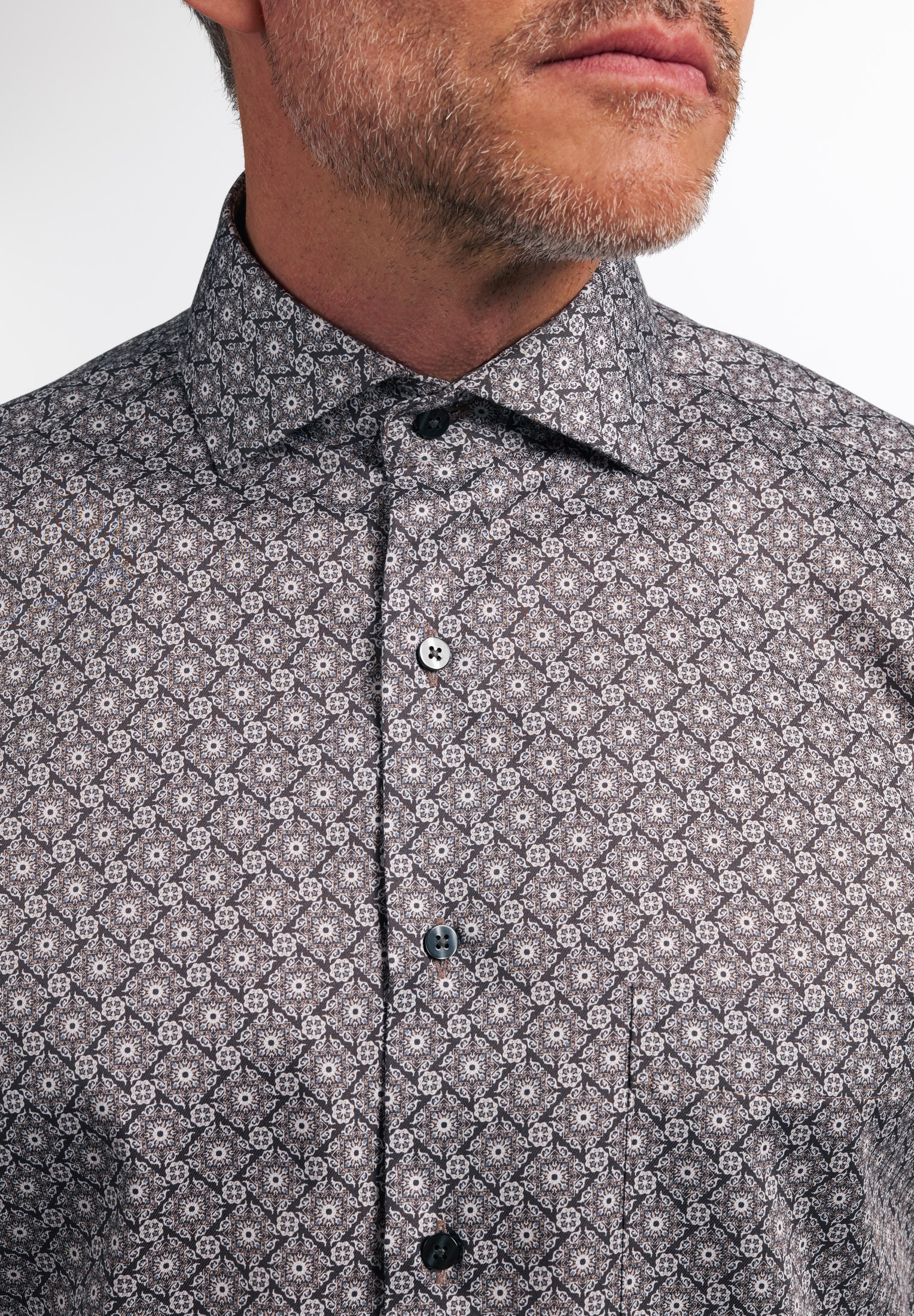 Eterna Langarmhemd »COMFORT FIT« NON IRON (bügelfrei)