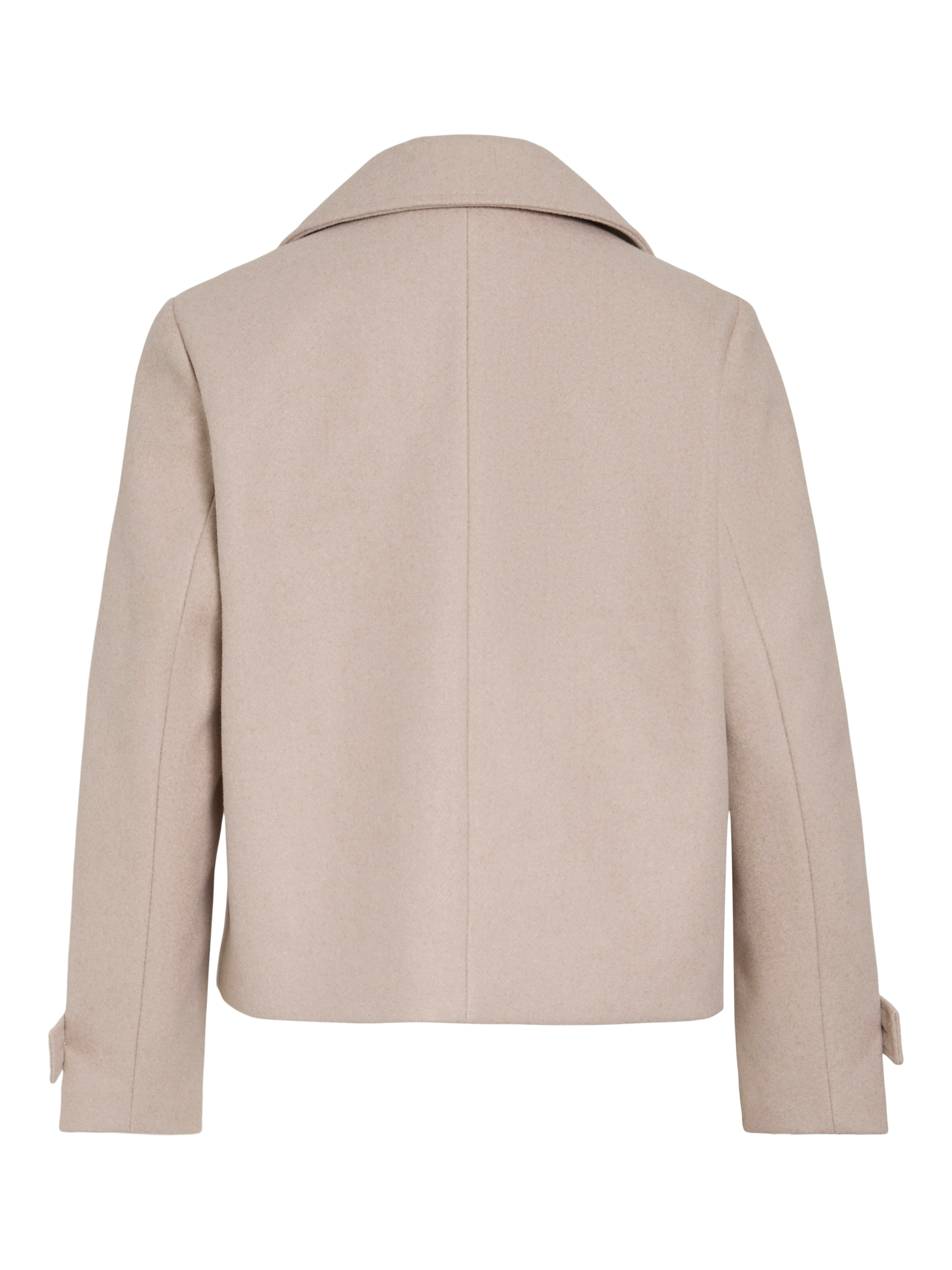 Vila Kurzjacke »VISOLO L/S SHORT JACKET/TES/2« Kunstfaser, regular fit