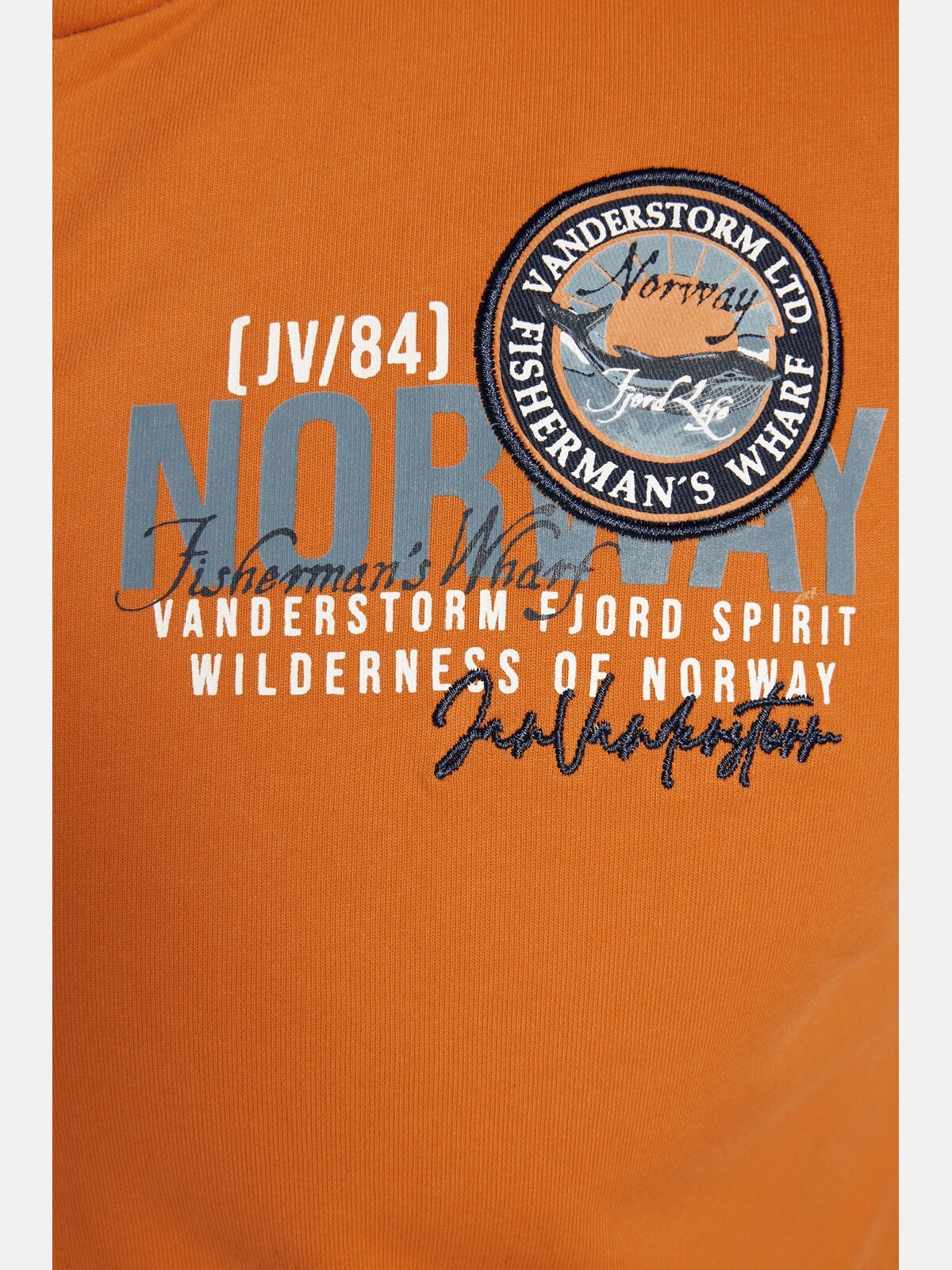 Jan Vanderstorm Kapuzensweatjacke »Sweatjacke RENKO«