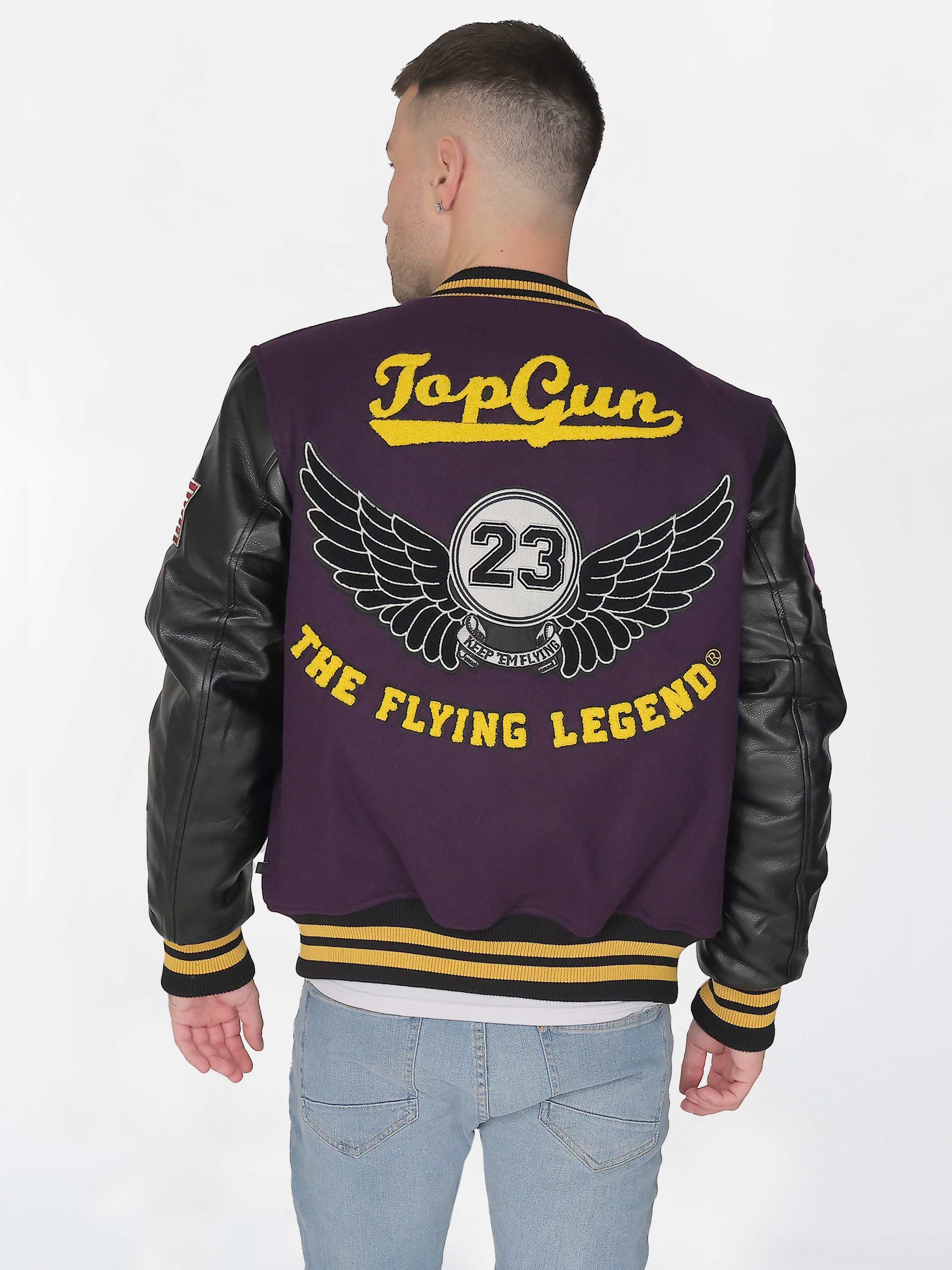 TOP GUN Collegejacke »Collegejacke TG20213031«