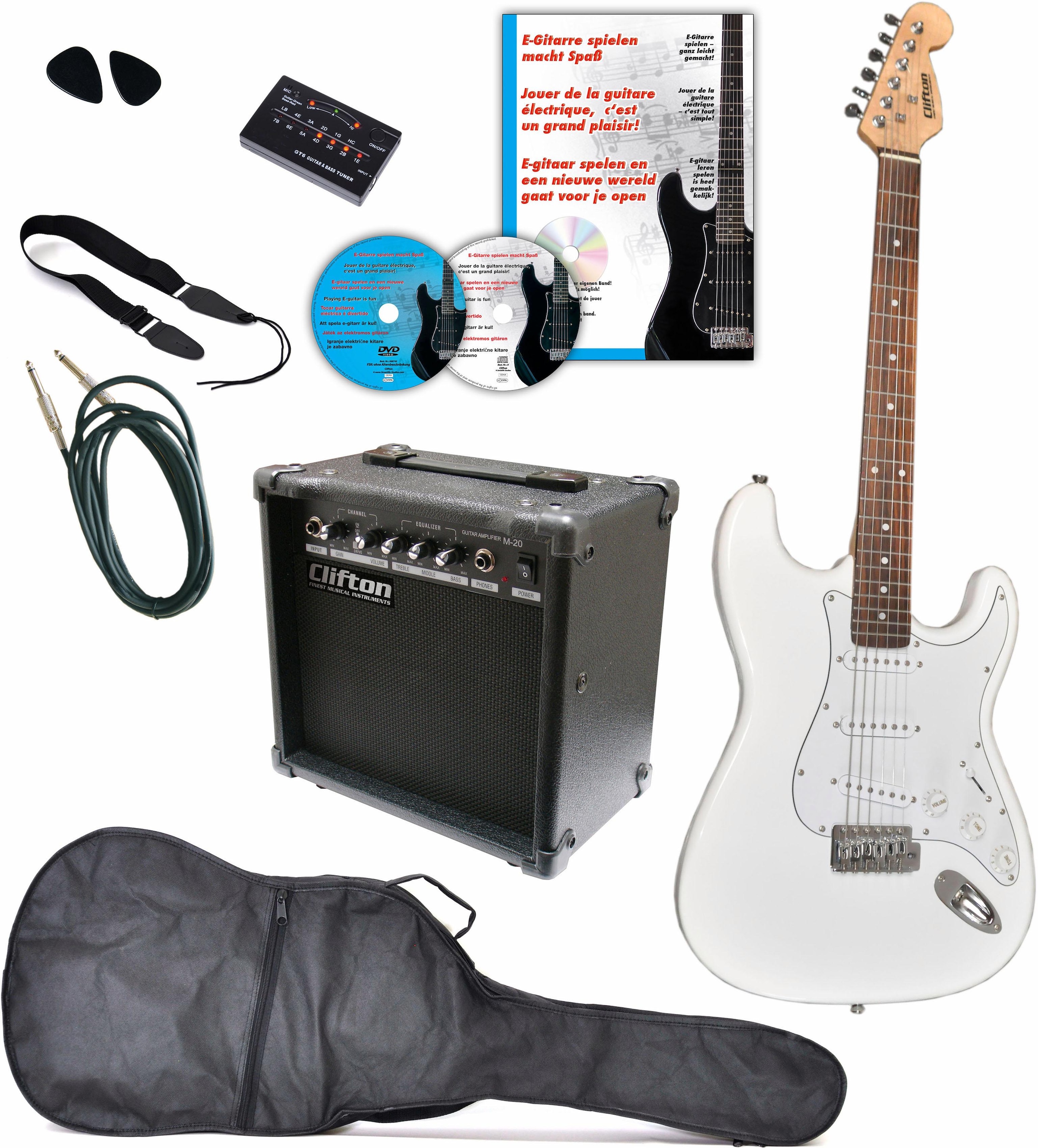 E-Gitarre »E-Gitarren Set, 10 teilig«, Komplettset