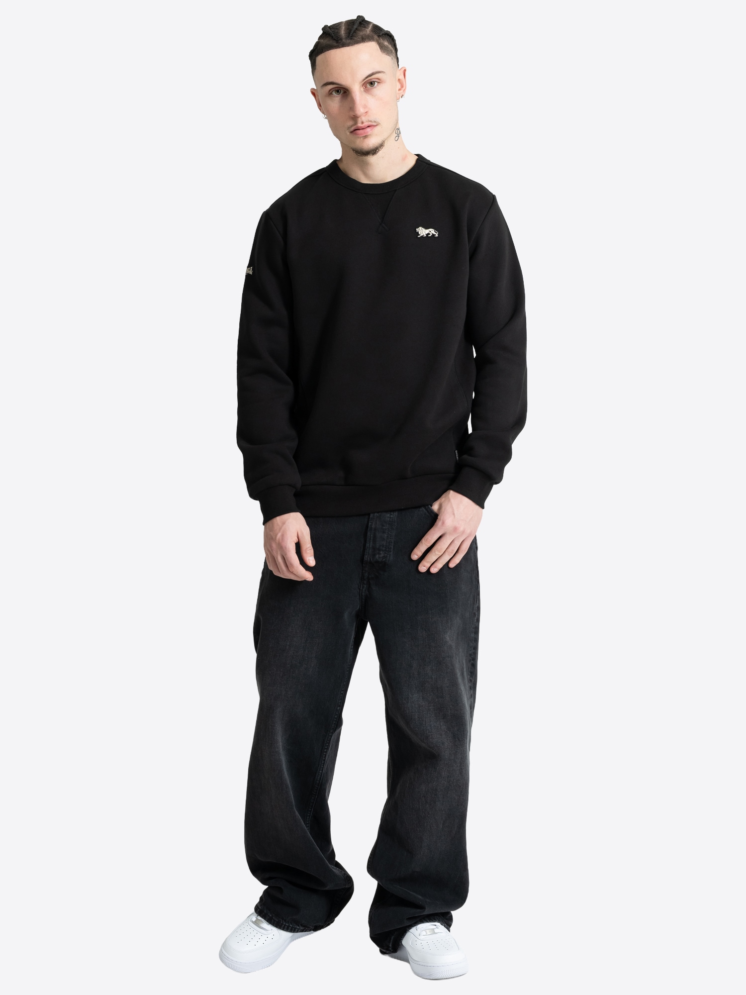 Lonsdale Sweatshirt »WOOLWICH«, aus Baumwolle und Polyester, erhältlich in den Größen S bis XXXL
