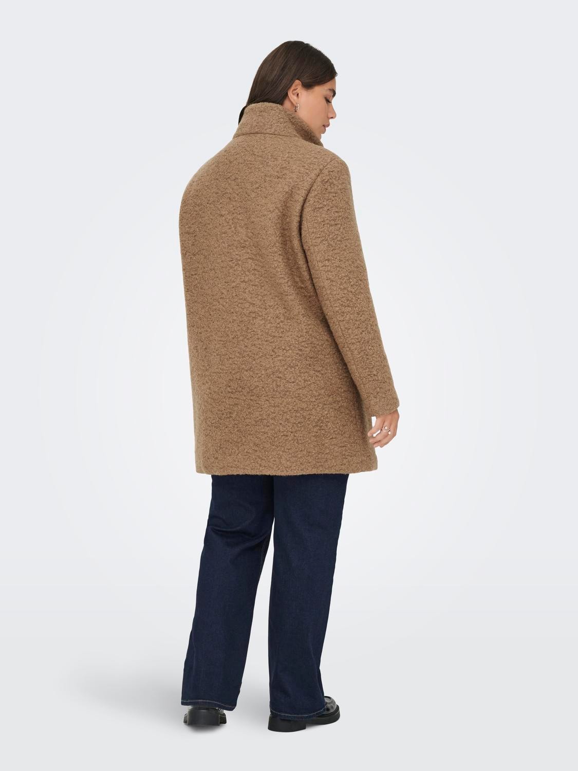 ONLY CARMAKOMA Kurzmantel »CARNEWSOPHIA WOOL COAT OTW«