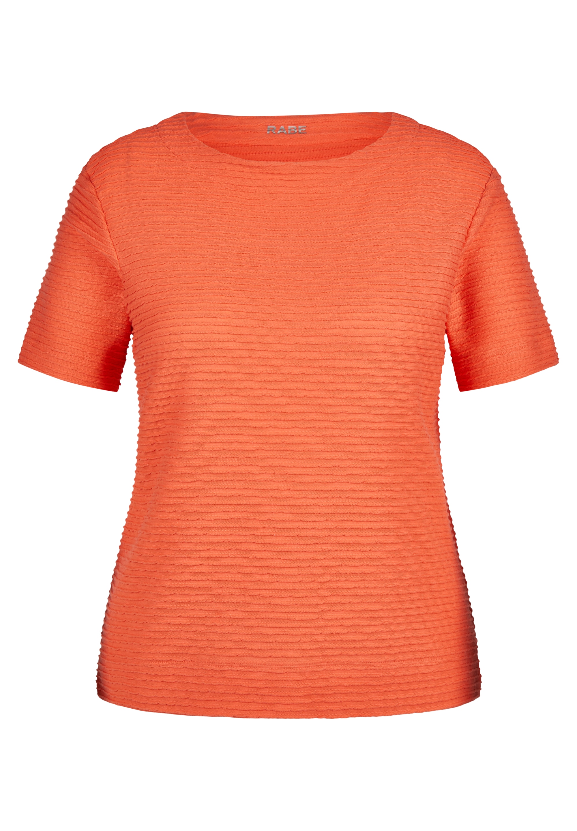 Rabe Rundhalsshirt, mit Struktur-Optik
