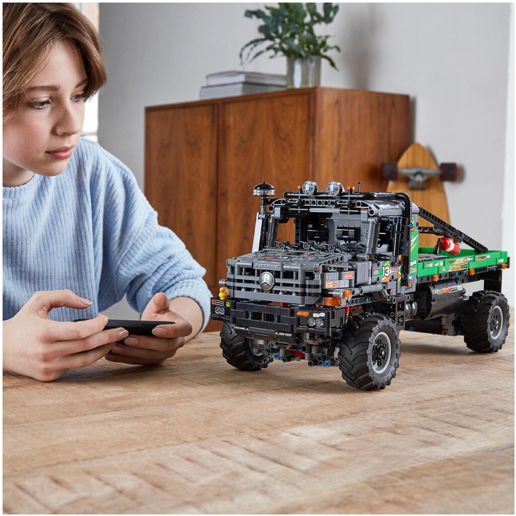 LEGO® Konstruktionsspielsteine »4x4 Mercedes-Benz Zetros Offroad-Truck (42129), LEGO® Technic«, (2110 St.)