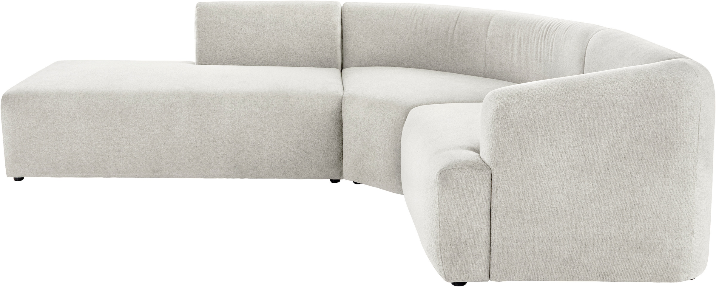 LeGer Home by Lena Gercke Ecksofa »LYZA L-Form links/rechts, Modularsofa, Maße B/T/H: 211/267/74 cm«, als Modul oder separat verwendbar, für individuelle Zusammenstellung