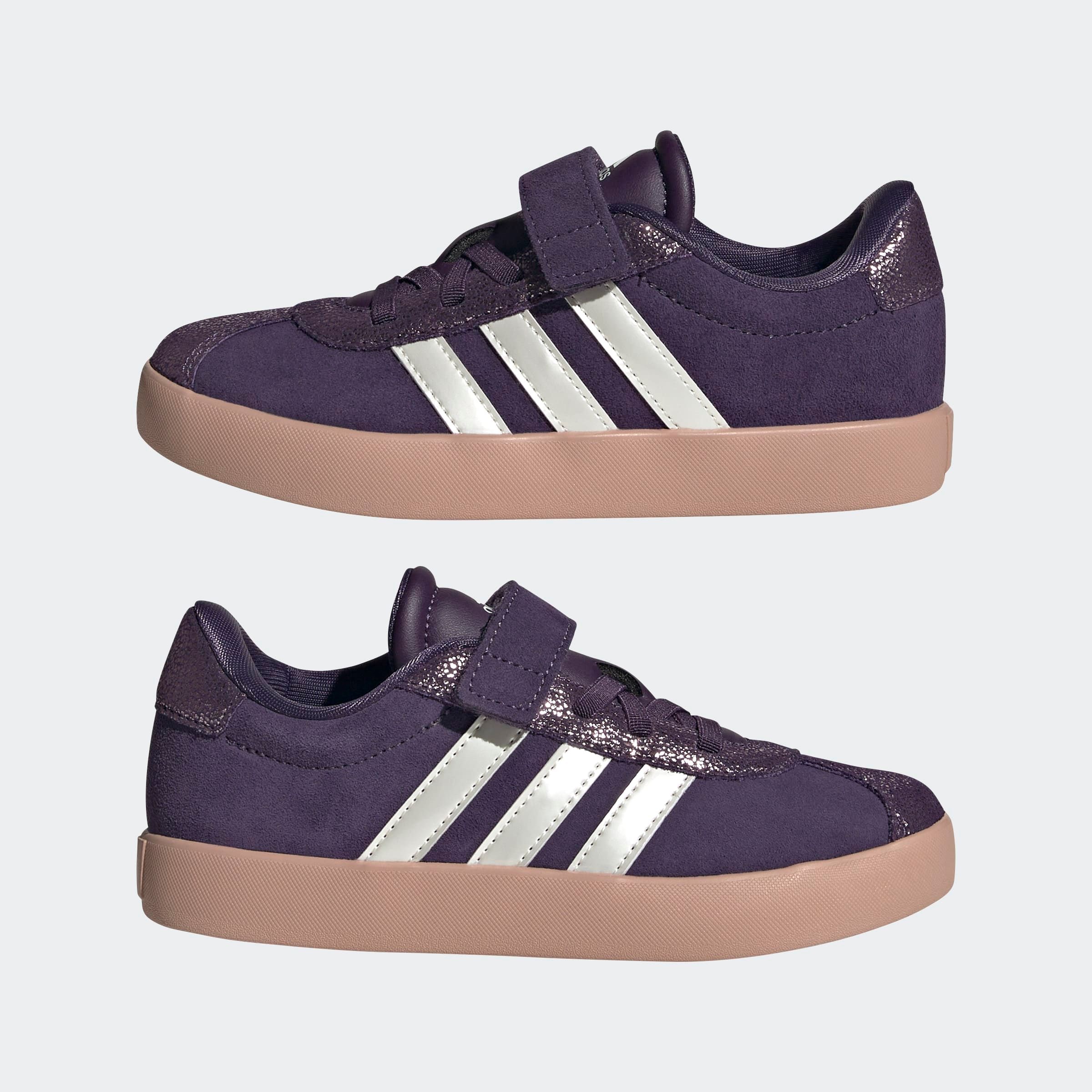 adidas Sportswear Sneaker »KINDERSCHUH VL COURT 3.0 KIDS«, Design auf den Spuren des adidas Samba