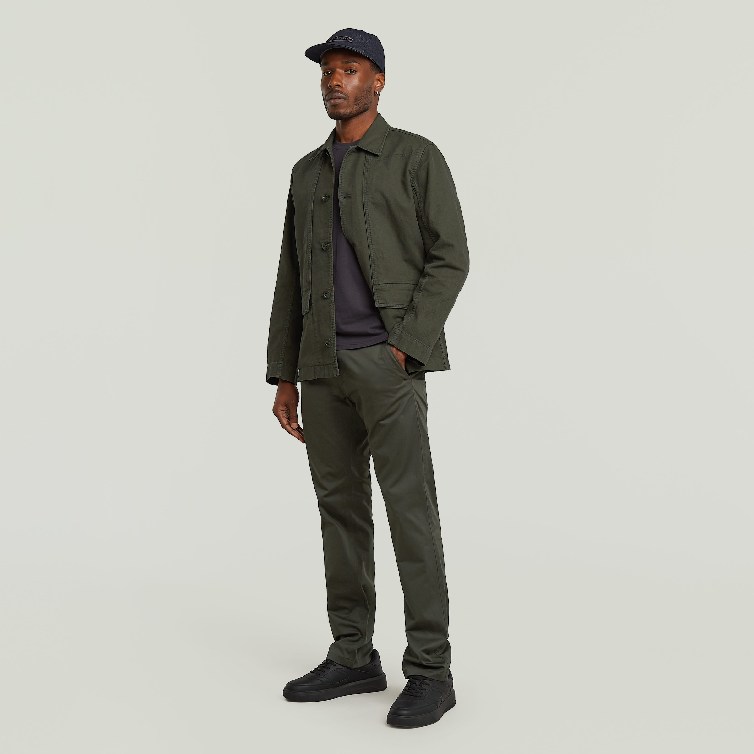G-STAR Chinohose »Mosa Straight Chino«, mit geradem Bein