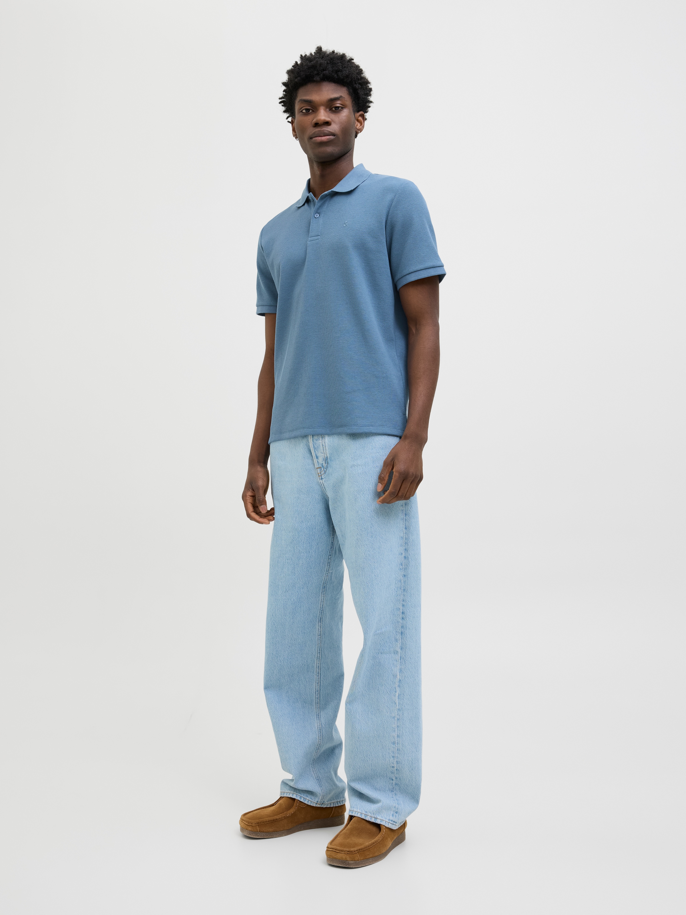 Jack & Jones Poloshirt »JJEAUSTIN POLO SS NOOS«, mit Logo Stickerei