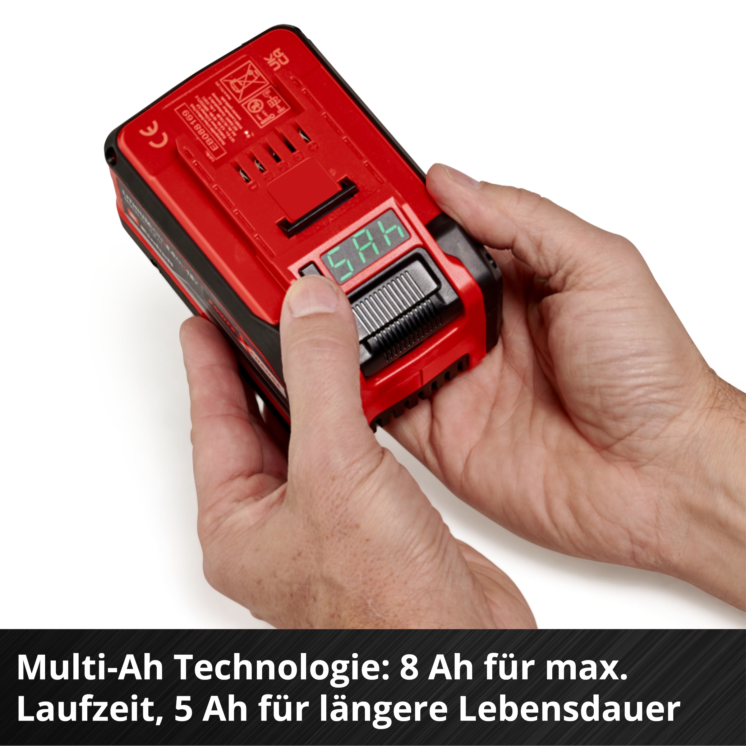Einhell Akku »»Power X-Change Multi-Ah PXC Plus«« 18 V, umschaltbar: 5 und 8 Ah