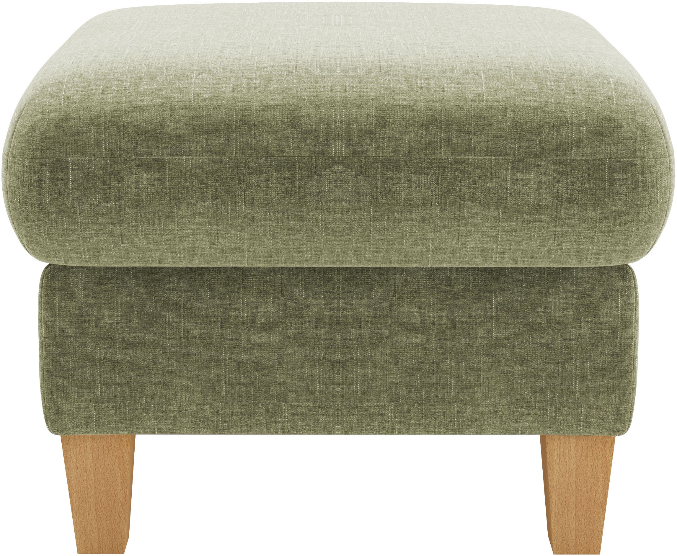 Home affaire Polsterhocker »Rochelle«, (1 St.), Massive 12 cm Holzbeine