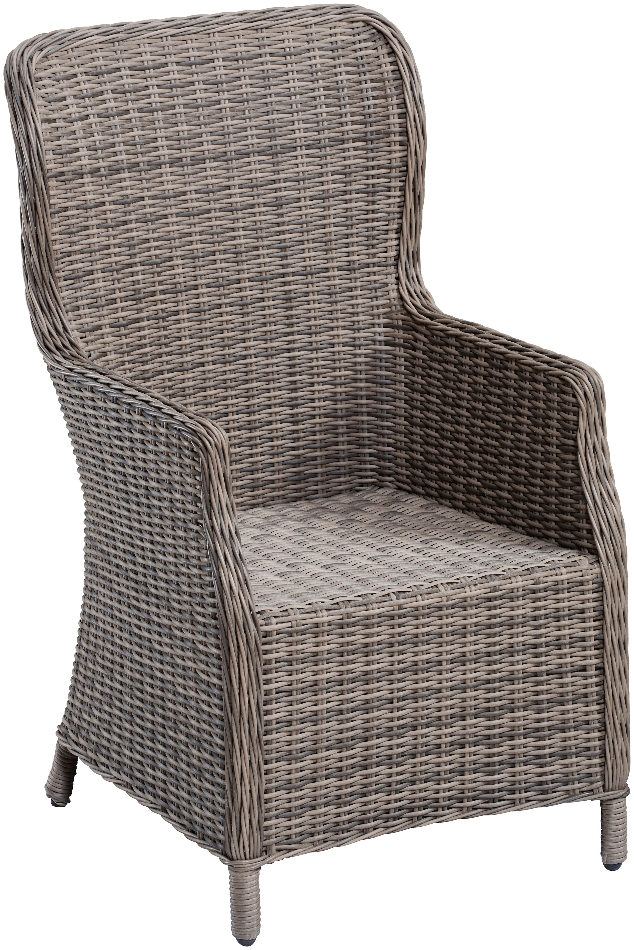 MERXX Gartenstuhl »Riviera«, (Set), 2 St., 2er Set, Polyrattan, Stahl