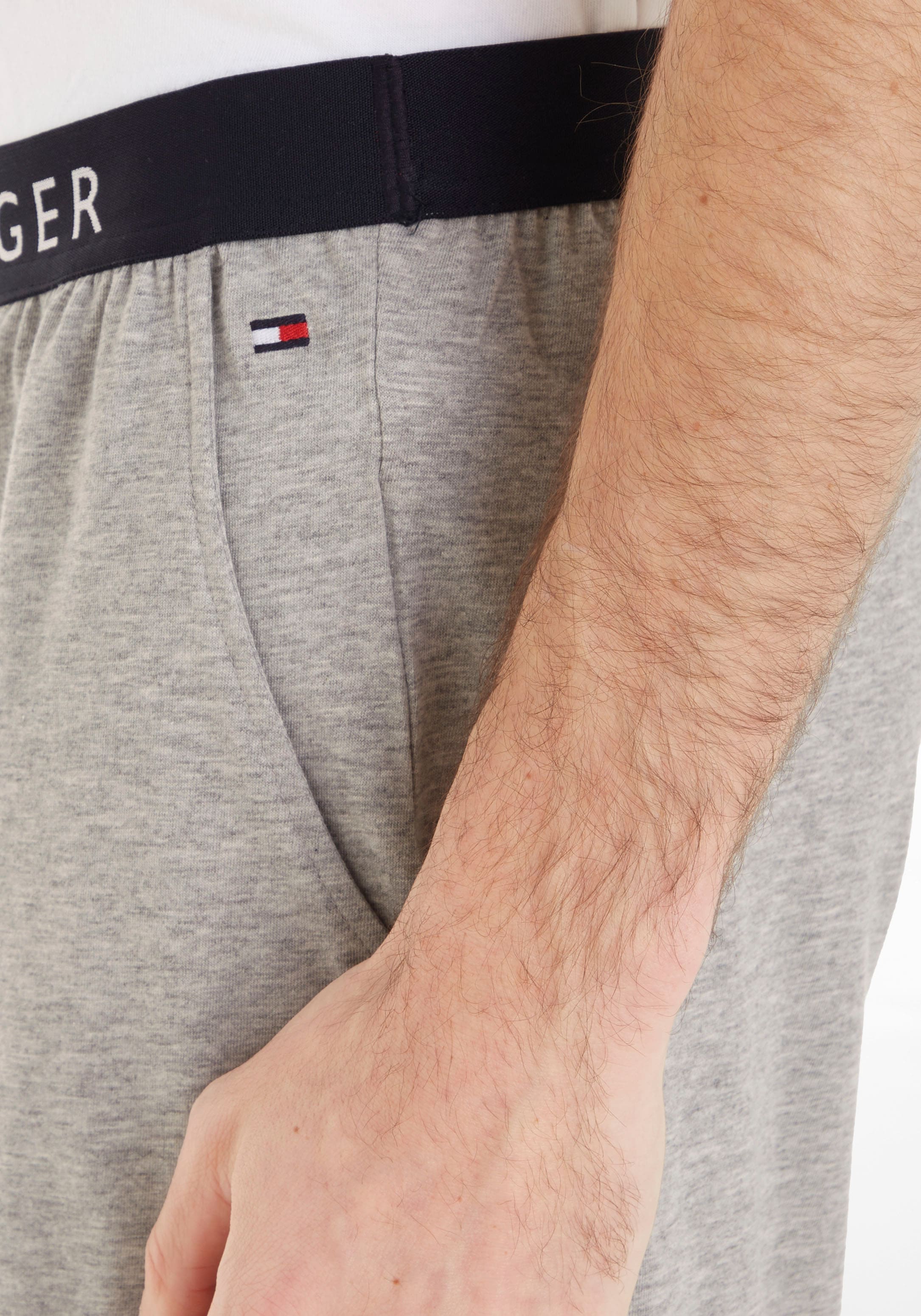 Tommy Hilfiger Underwear Schlafshorts »JERSEY SHORT«, mit Tommy Hilfiger Logoschriftzug am Bund