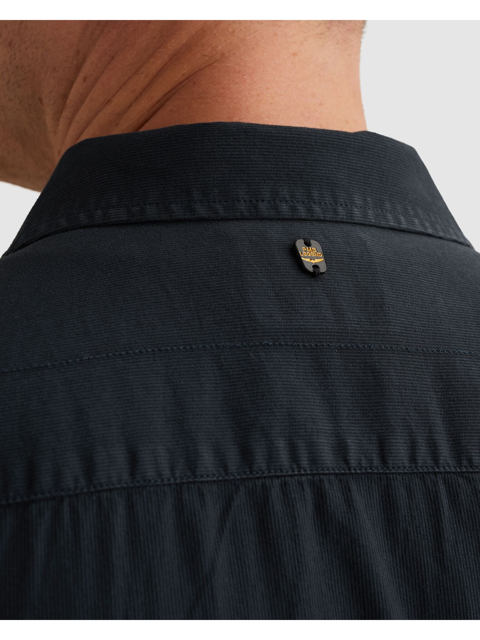 PME LEGEND Kurzarmhemd »Short Sleeve Shirt Ctn Bedford garment dye« Garment dye- Färbung