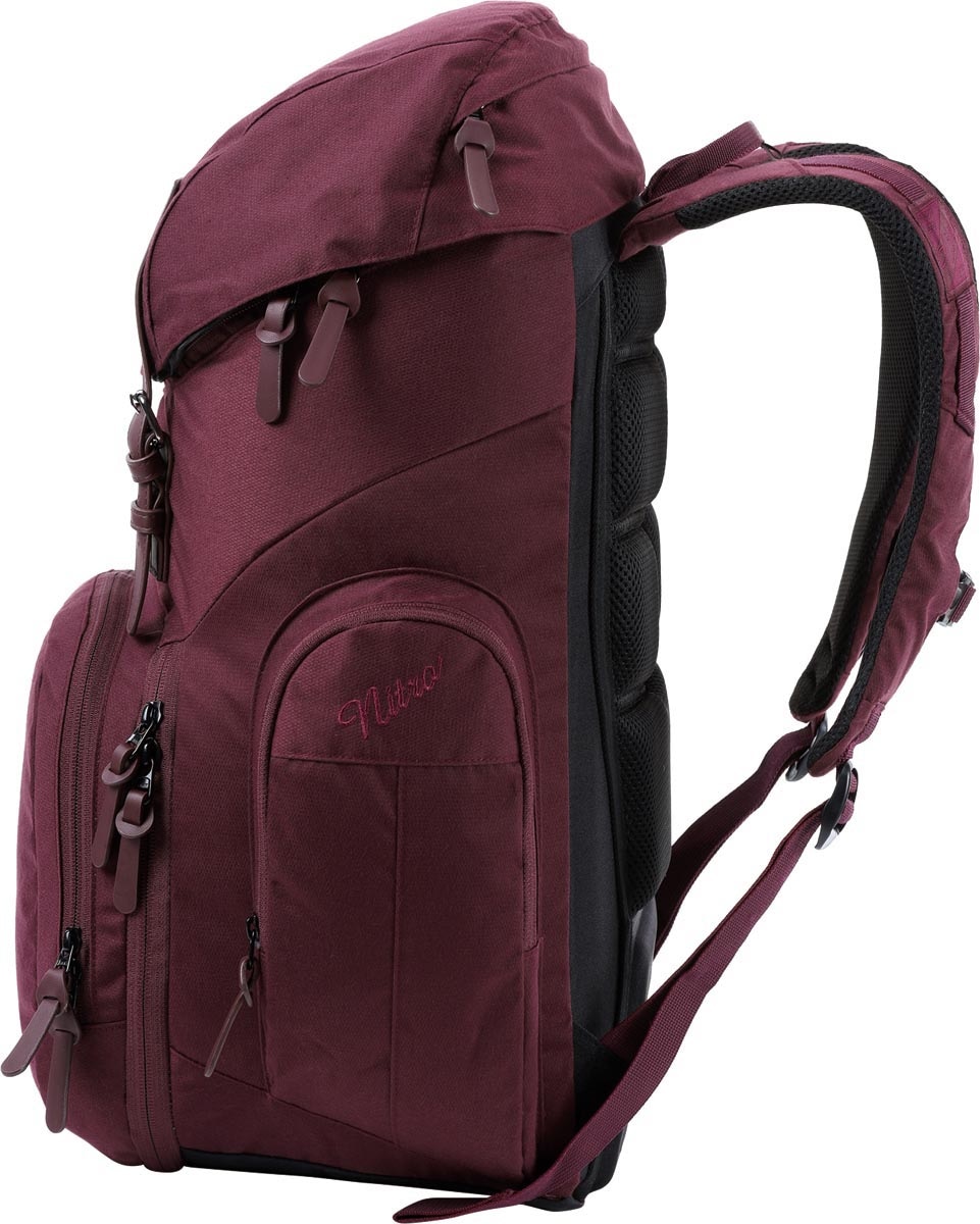 NITRO Laptoprucksack »Weekender«, Reiserucksack mit Laptopfach, Schulrucksack, Wanderrucksack